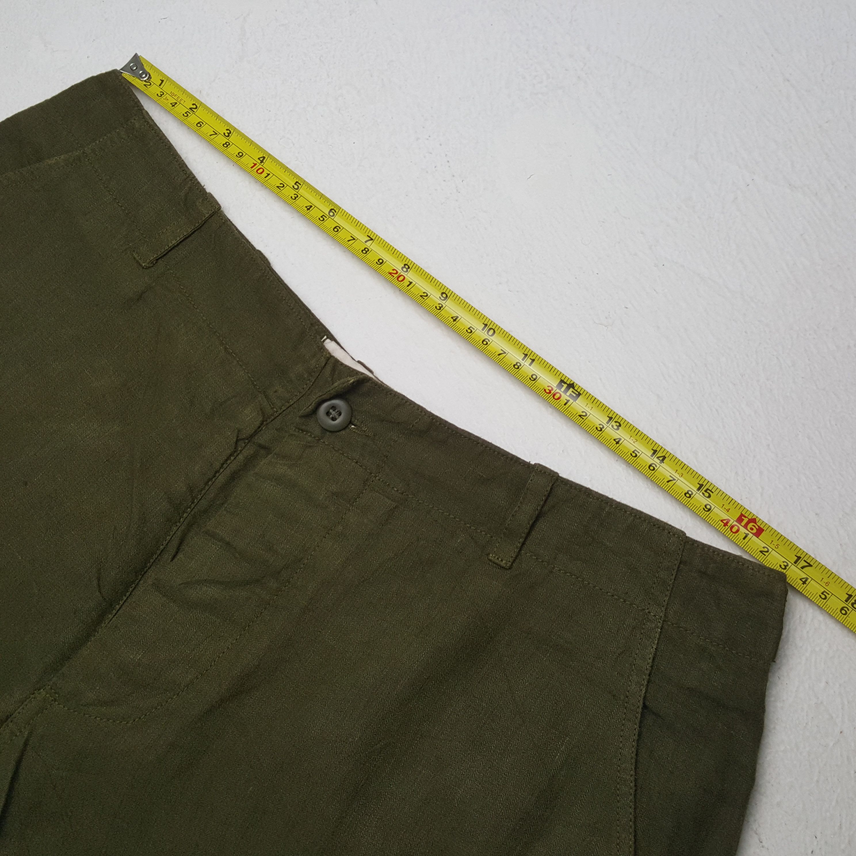 Vintage Honnete France Cargo Style Short Pants RR10 Size US 34 / EU 50 - 5 Thumbnail