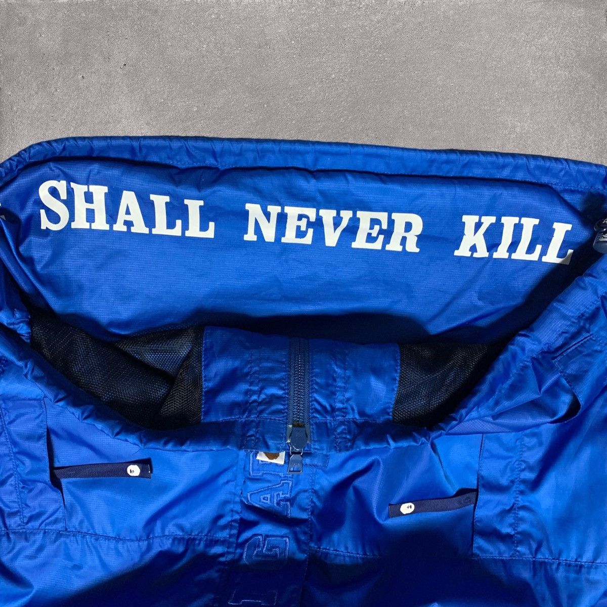 Bape Bape Medium Snowboard Jacket Blue A Bathing Ape Windbreaker Size US M / EU 48-50 / 2 - 14 Thumbnail