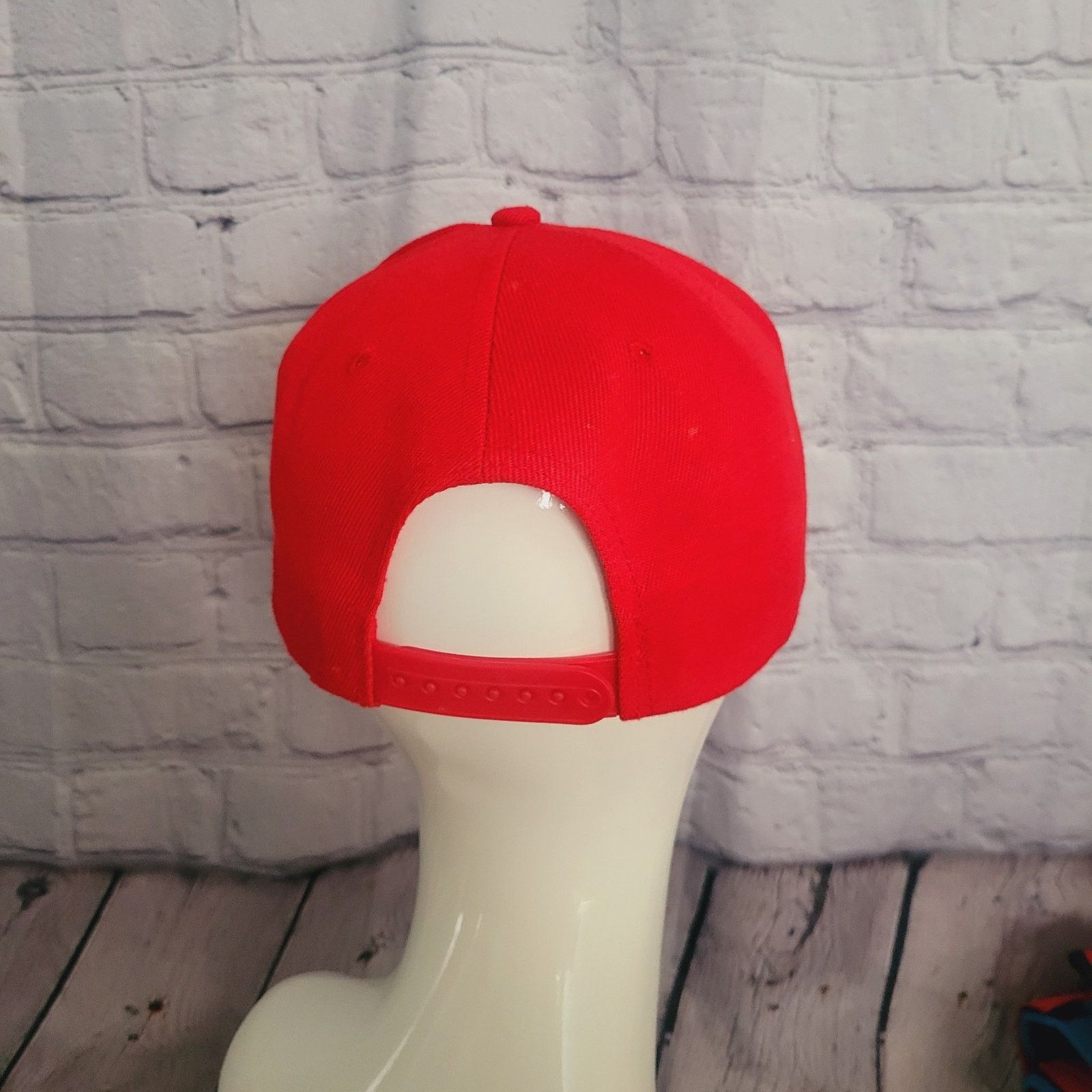 Other Nothing Special Red Snapback Baseball Hat Size ONE SIZE - 3 Thumbnail