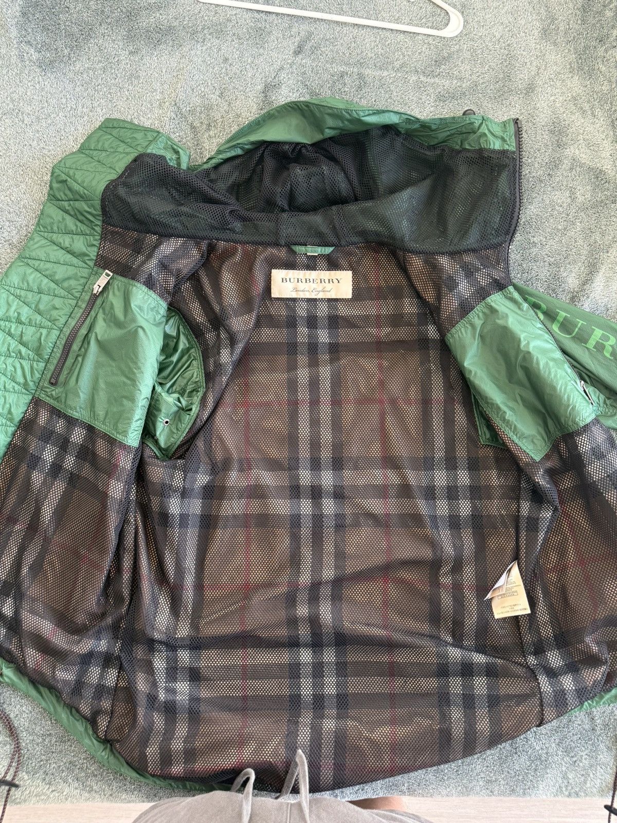 Burberry Burberry Green Windbreaker Size US XL / EU 56 / 4 - 3 Thumbnail
