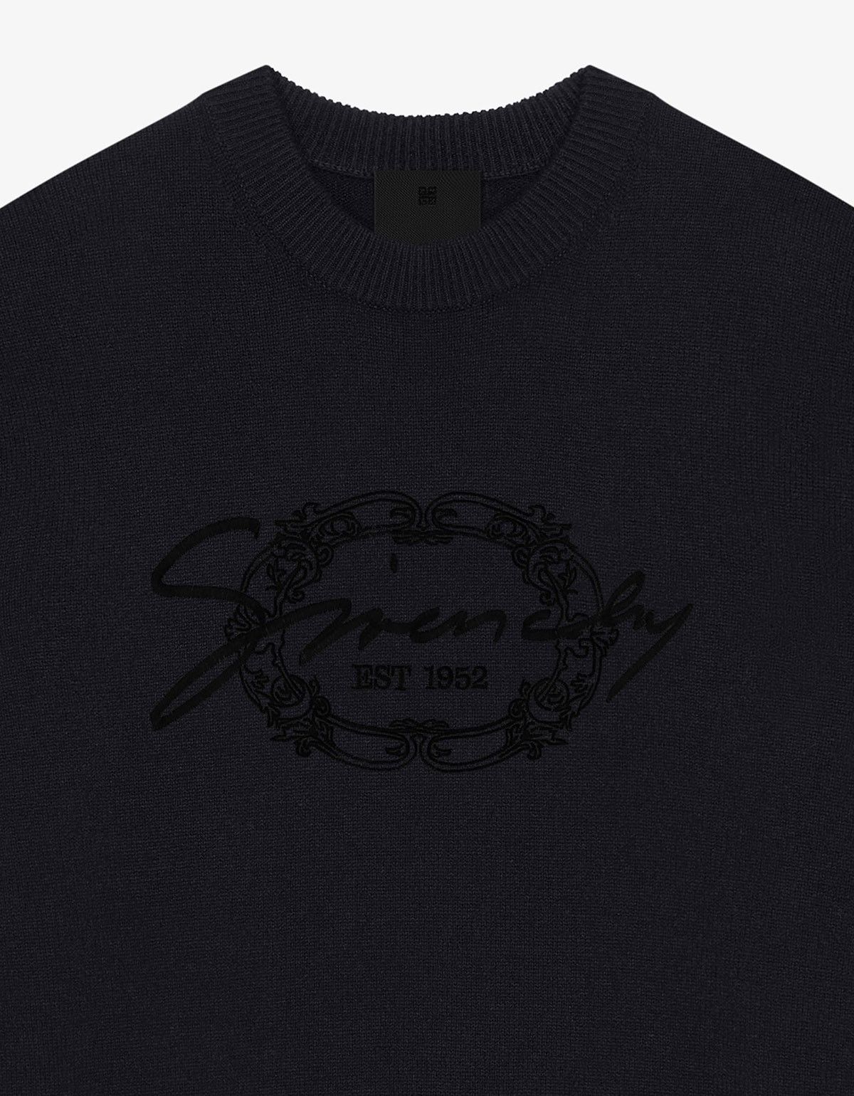 Givenchy Givenchy Black Medallion Sweater Size US XL / EU 56 / 4 - 4 Thumbnail