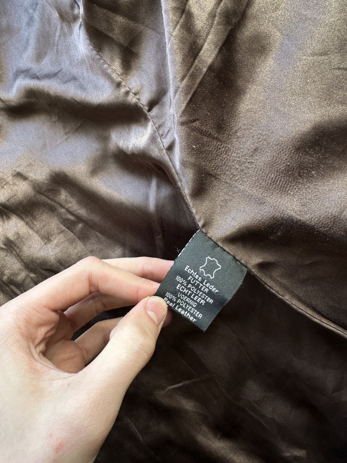 Other LEATHER TRENCH COAT 🚨 DARK BROWN LUXURY WOMEN SIZE S BUTTON Size S / US 4 / IT 40 - 10 Thumbnail
