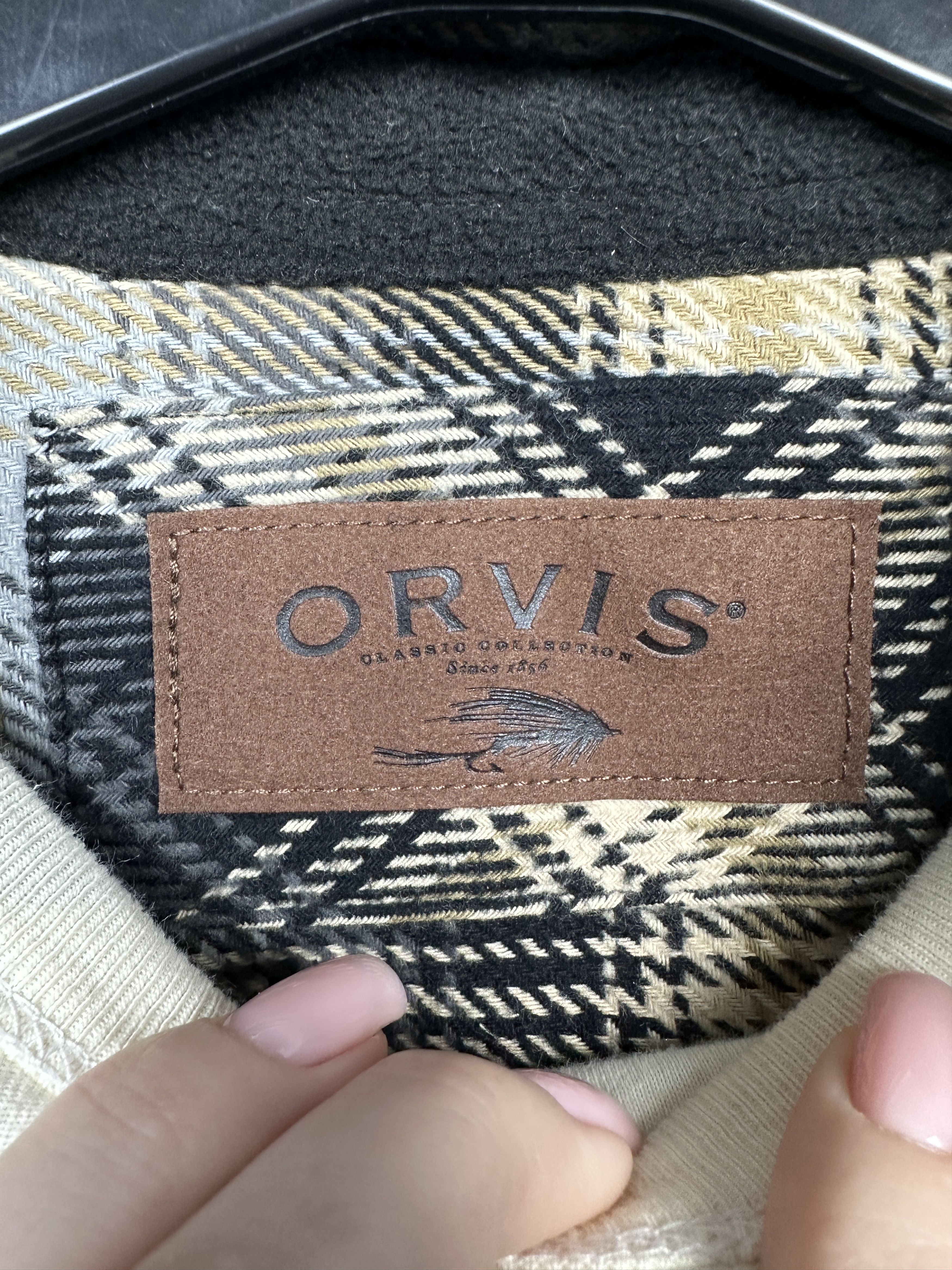 Orvis Orvis Mens Flannel Plaid Shirt Size US L / EU 52-54 / 3 - 4 Thumbnail