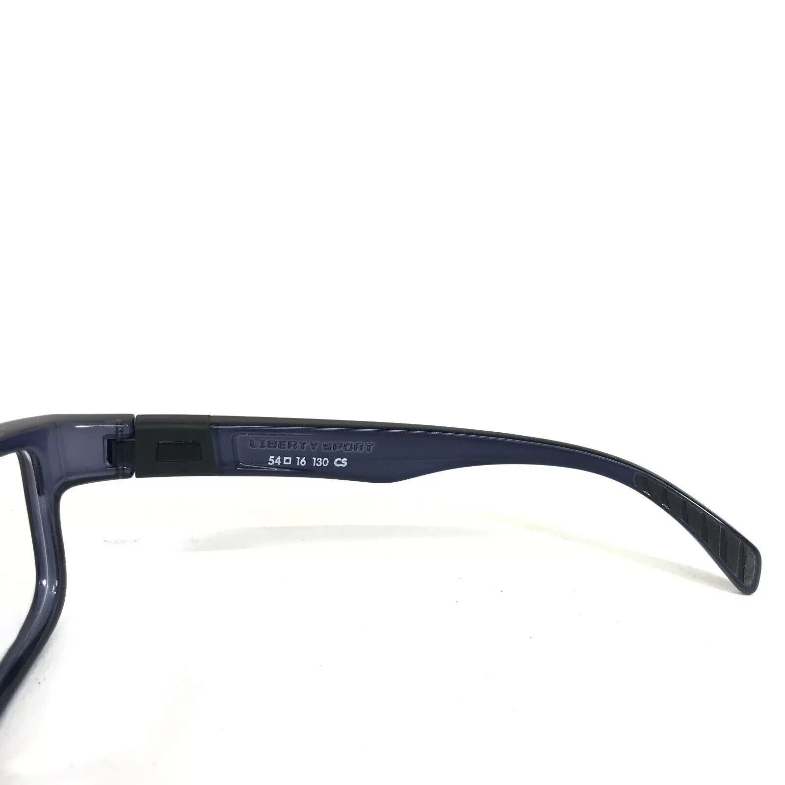 Frame LIBERTY SPORT XB-100 602 CLEAR BLUE NYLO FLEX EYEGLASSES Size ONE SIZE - 7 Thumbnail