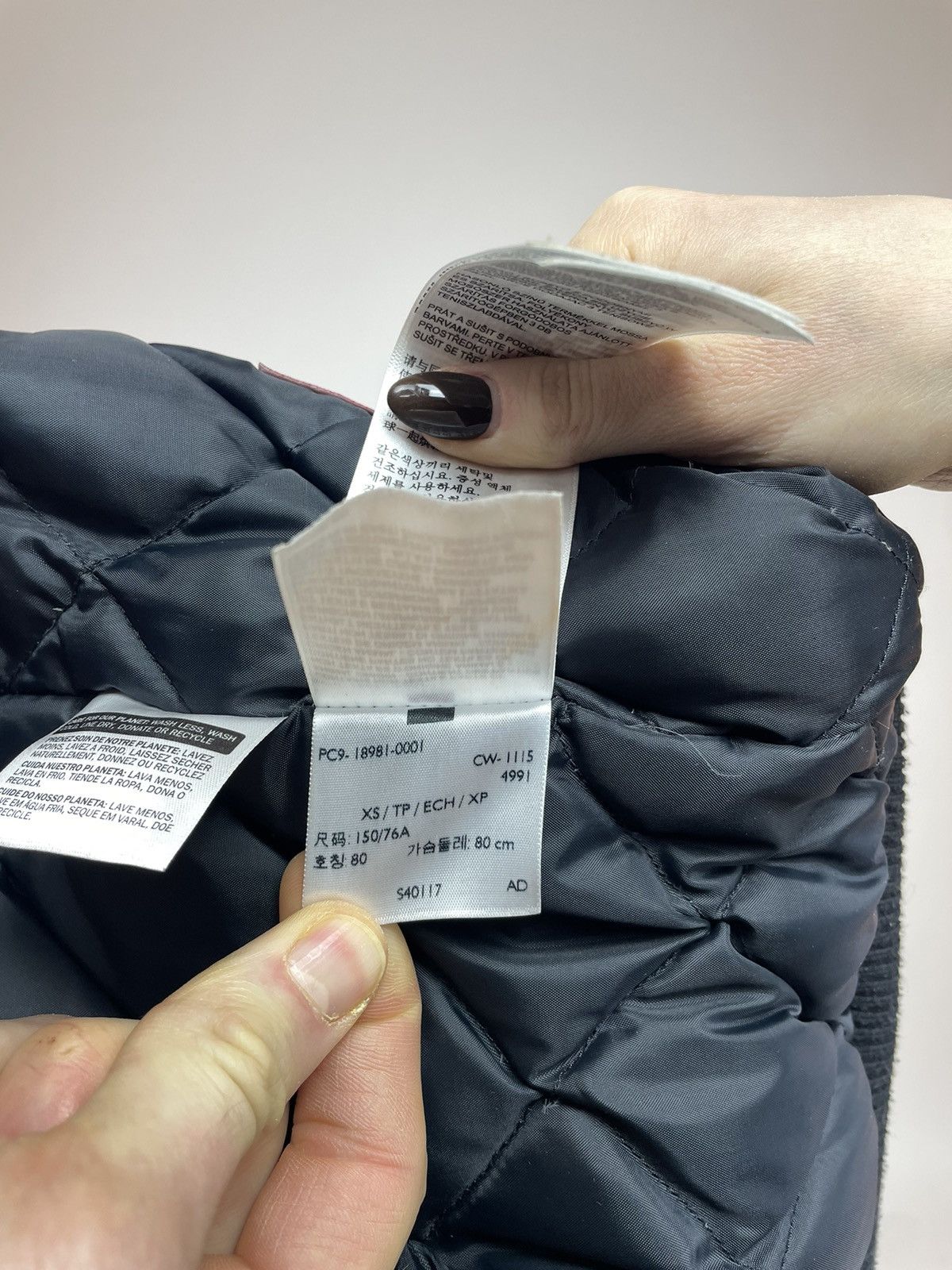 Levi's LEVI STRAUSS & CO. Hooded Down Jacket Levis Parka Black Size XS / US 0-2 / IT 36-38 - 12 Thumbnail