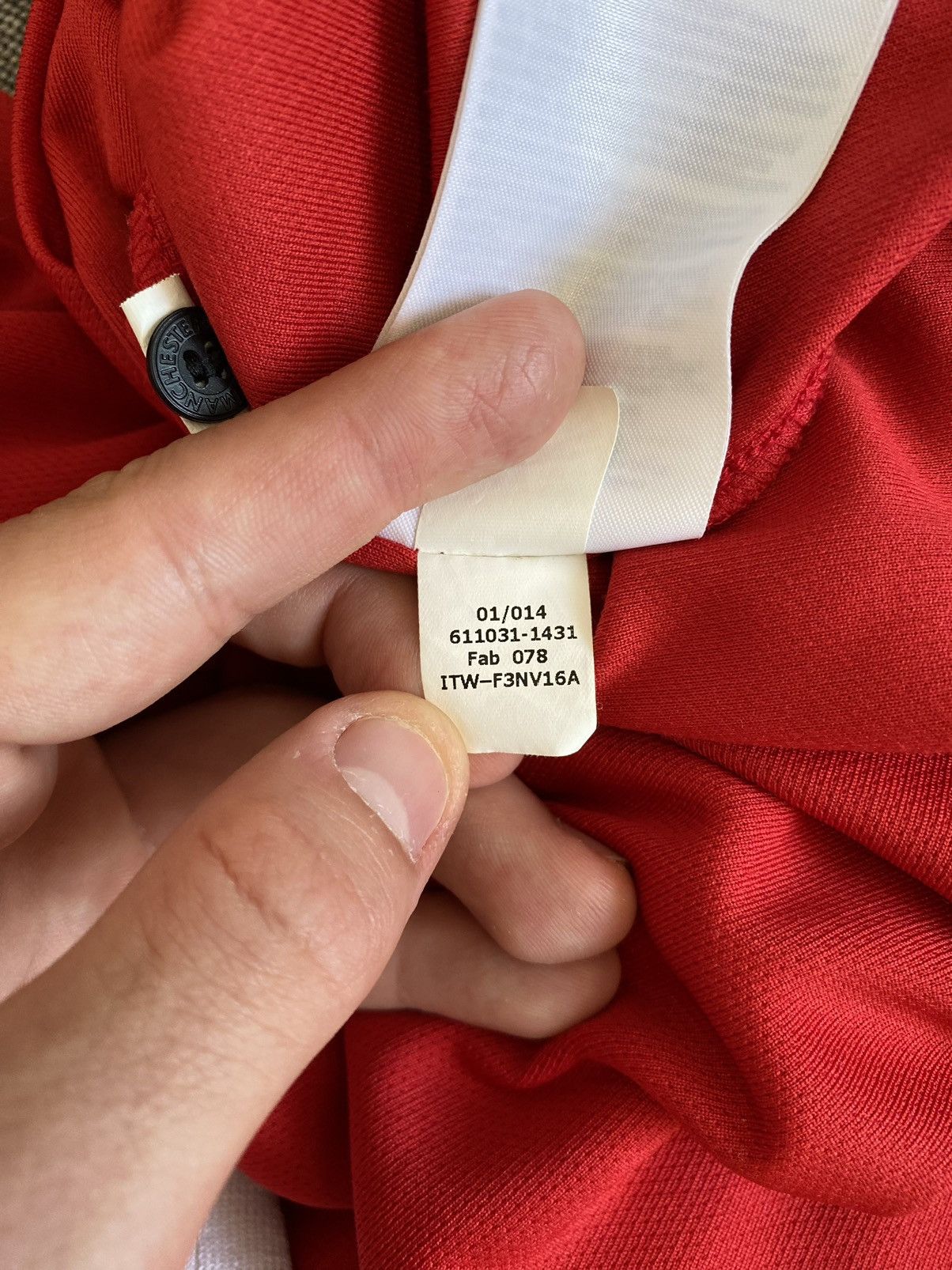 Nike Nike Chevrolet Manchester United Mens Jersey 2014 Football Size US L / EU 52-54 / 3 - 10 Thumbnail