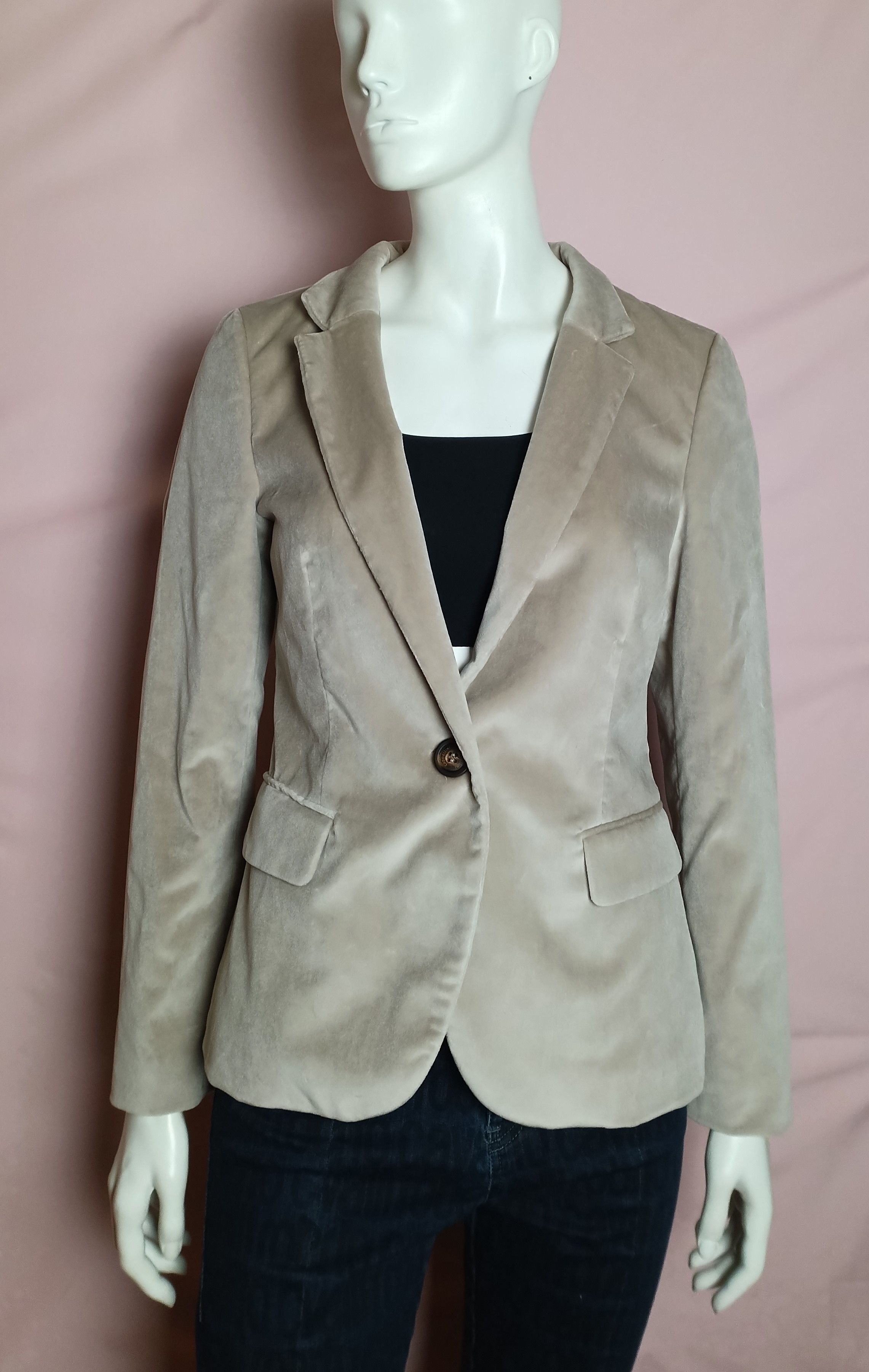 Other Cappellini Cotton Blazer Jacket Women Size EU 42 Size M / US 6-8 / IT 42-44 - 1 Thumbnail