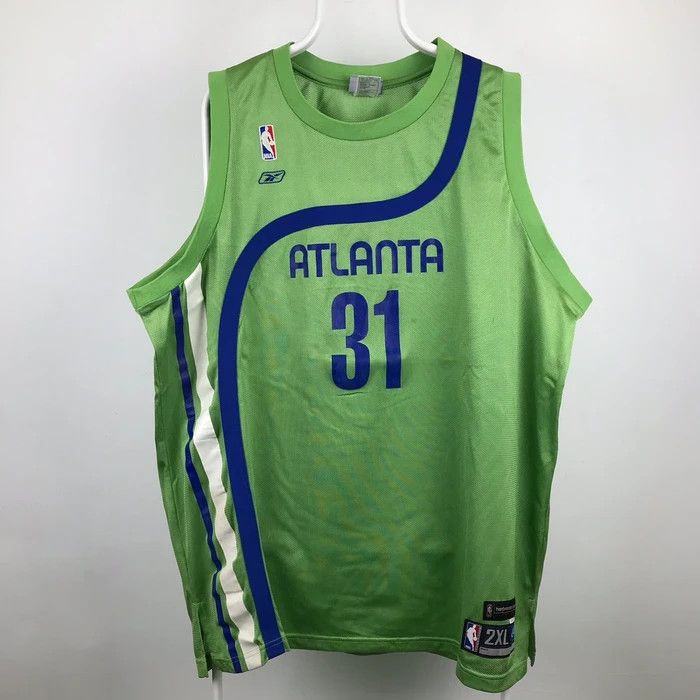 NBA × Reebok (SY0081) REEBOK ATLANTA JASON TERRY NBA JERSEY Size US XXL / EU 58 / 5 - 1 Thumbnail