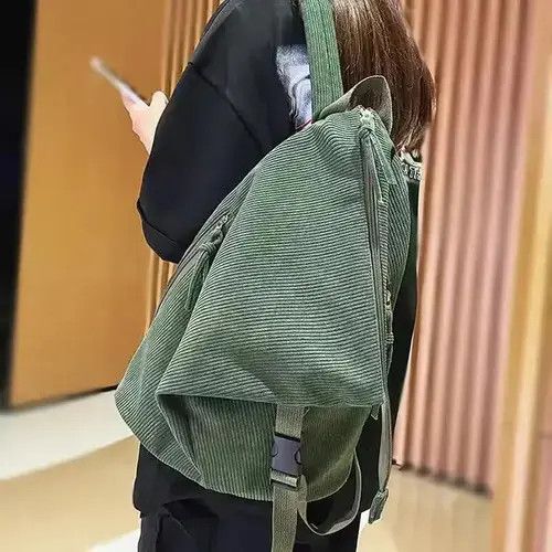Other Vintage Corduroy Bagpack Size ONE SIZE - 2 Thumbnail