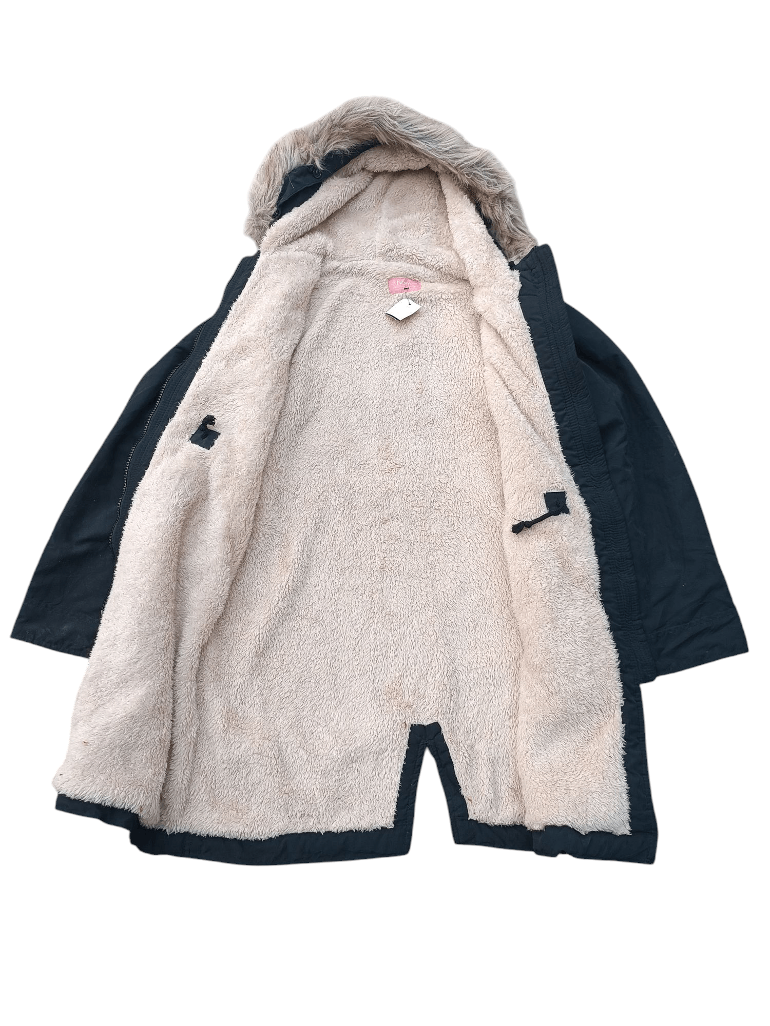 Japanese Brand Japanese Fur Hoodie NAVY Ifsixwasnine Lgb Styled FR011 Size US S / EU 44-46 / 1 - 2 Thumbnail