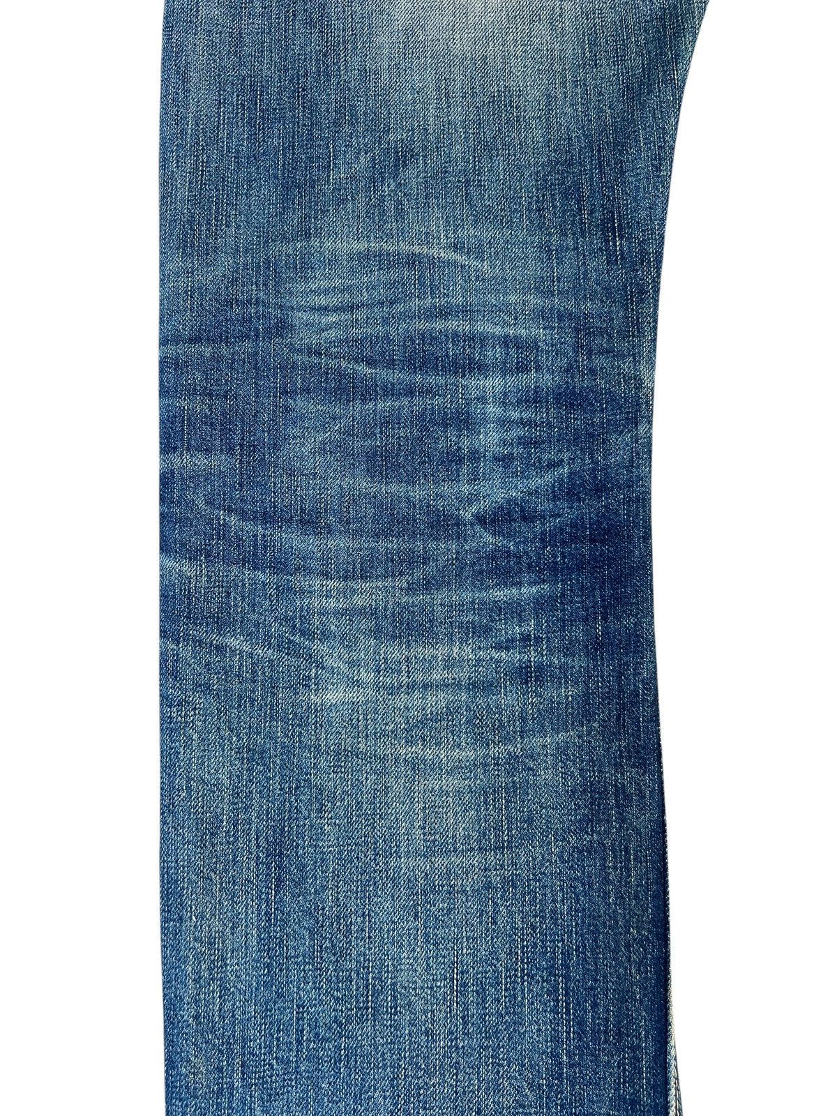 Full Count & Co. Vintage Full Count Trashed Dirty Mud Denim Selvedge Jeans Size US 29 - 17 Thumbnail