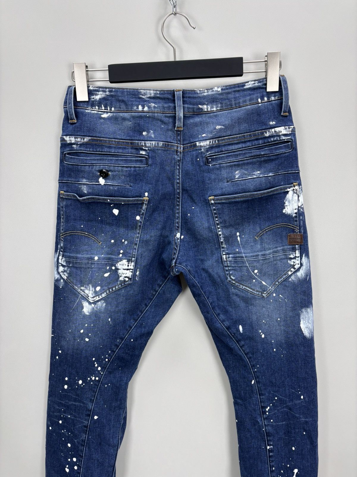 G-Star Mens jeans G Star Raw D Staq Size 28 Color Blue Size US 28 / EU 44 - 7 Thumbnail