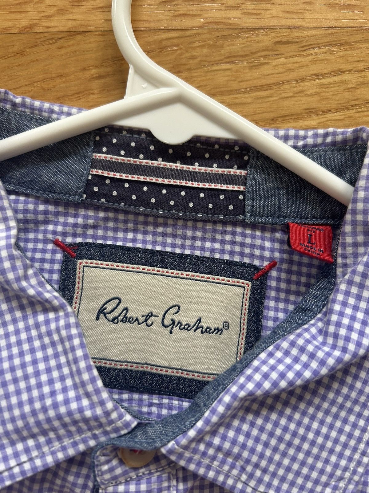 Robert Graham Robert Graham Collared Shirt Size US L / EU 52-54 / 3 - 4 Thumbnail