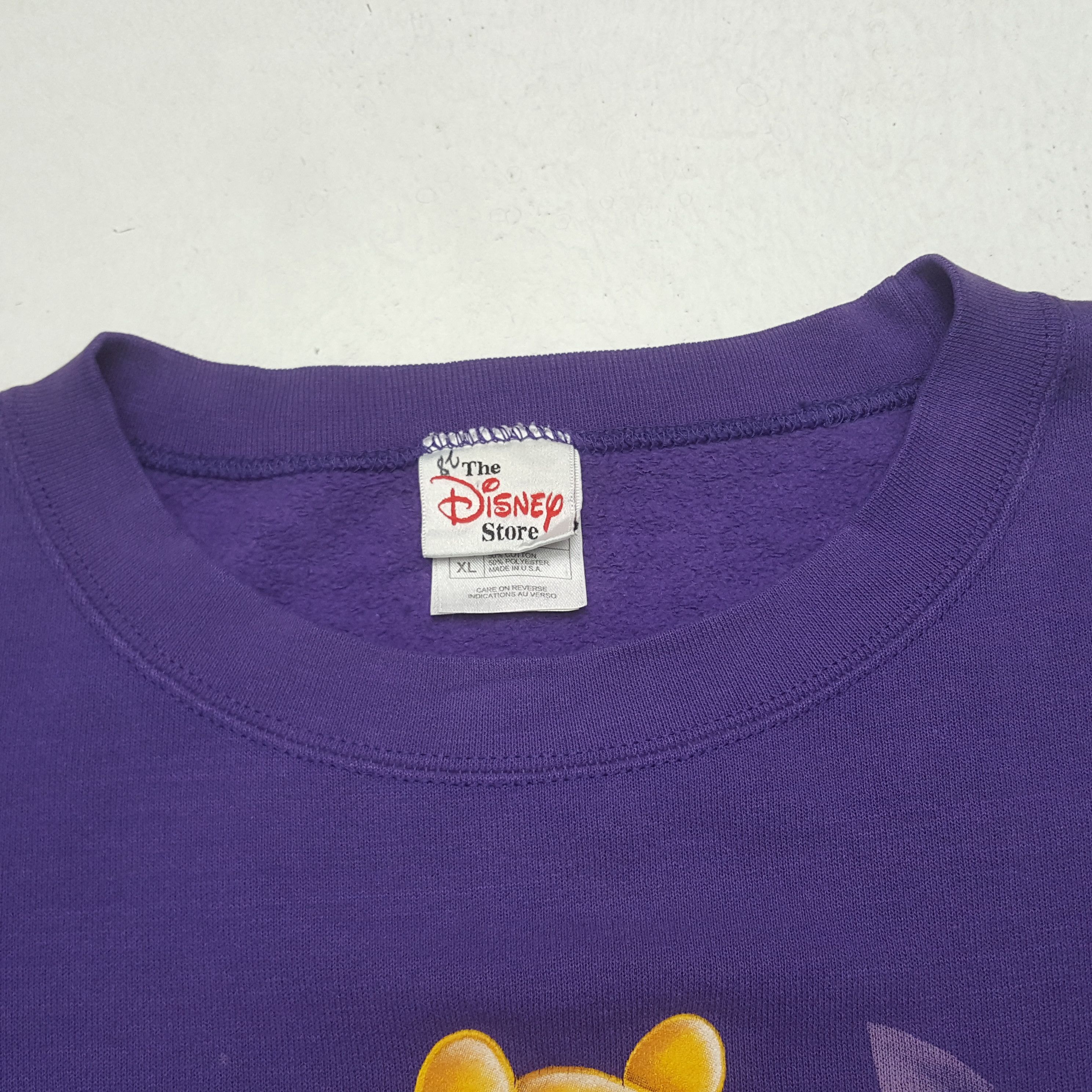 Disney Vintage Pooh Sweet As Hunny Cartoon Movie Sweatshirt RR7 Size US XL / EU 56 / 4 - 4 Thumbnail