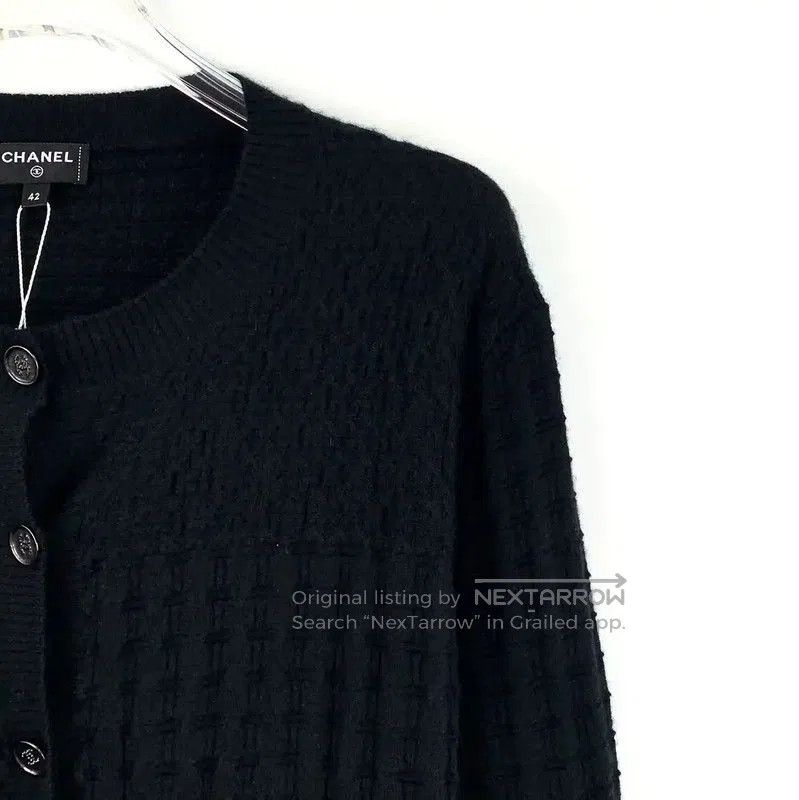 Chanel Chanel Black Cashmere Women's Cardigan . Size XXS / US 00 / IT 34 - 3 Thumbnail