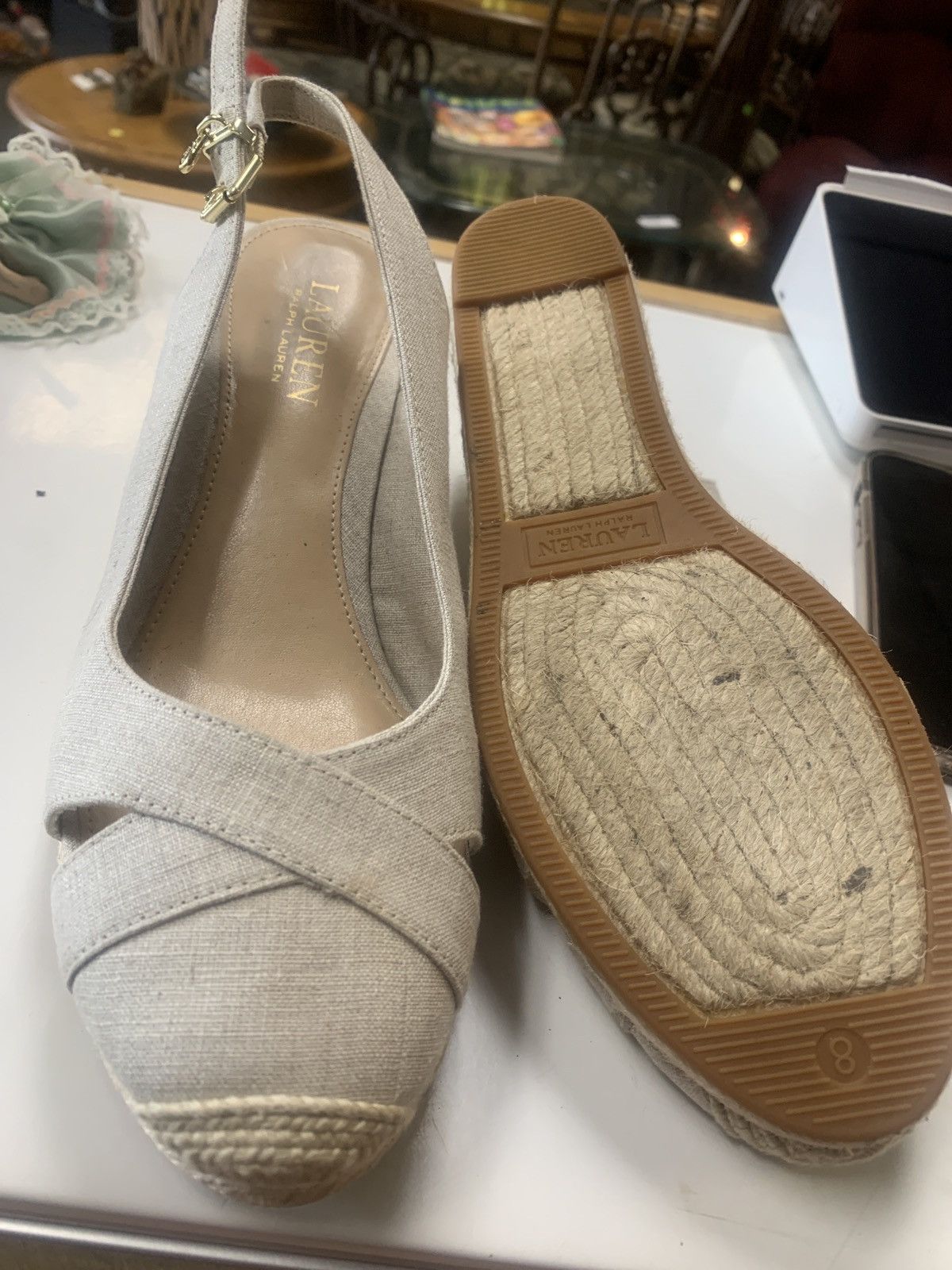 Ralph Lauren Ralph Lauren Womens Shoes size 8M Size US 8 / IT 38 - 1 Thumbnail
