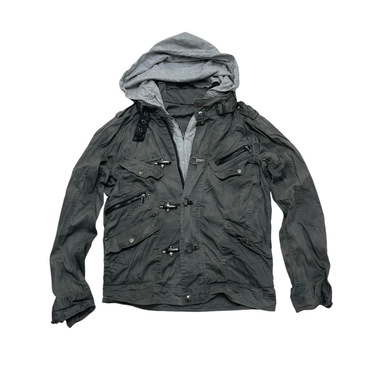semanticdesign Japanese Brand Semantics Design Detachable Hoodie Size US M / EU 48-50 / 2 - 2 Thumbnail