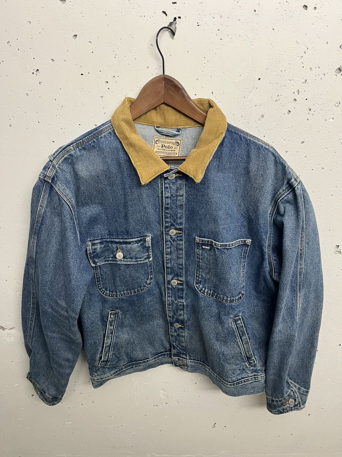 Polo Ralph Lauren Polo ralph lauren denim dungaree trucker jacket Size US L / EU 52-54 / 3 - 1 Thumbnail