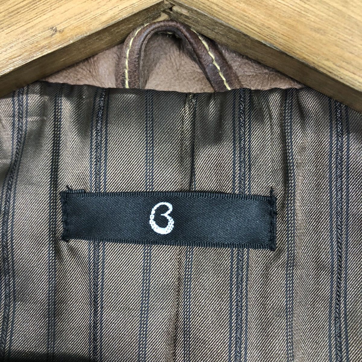 Japanese Brand 📌Vintage Leather Jacket Cropped Belle Maison Issey Miyake Size US M / EU 48-50 / 2 - 19 Thumbnail