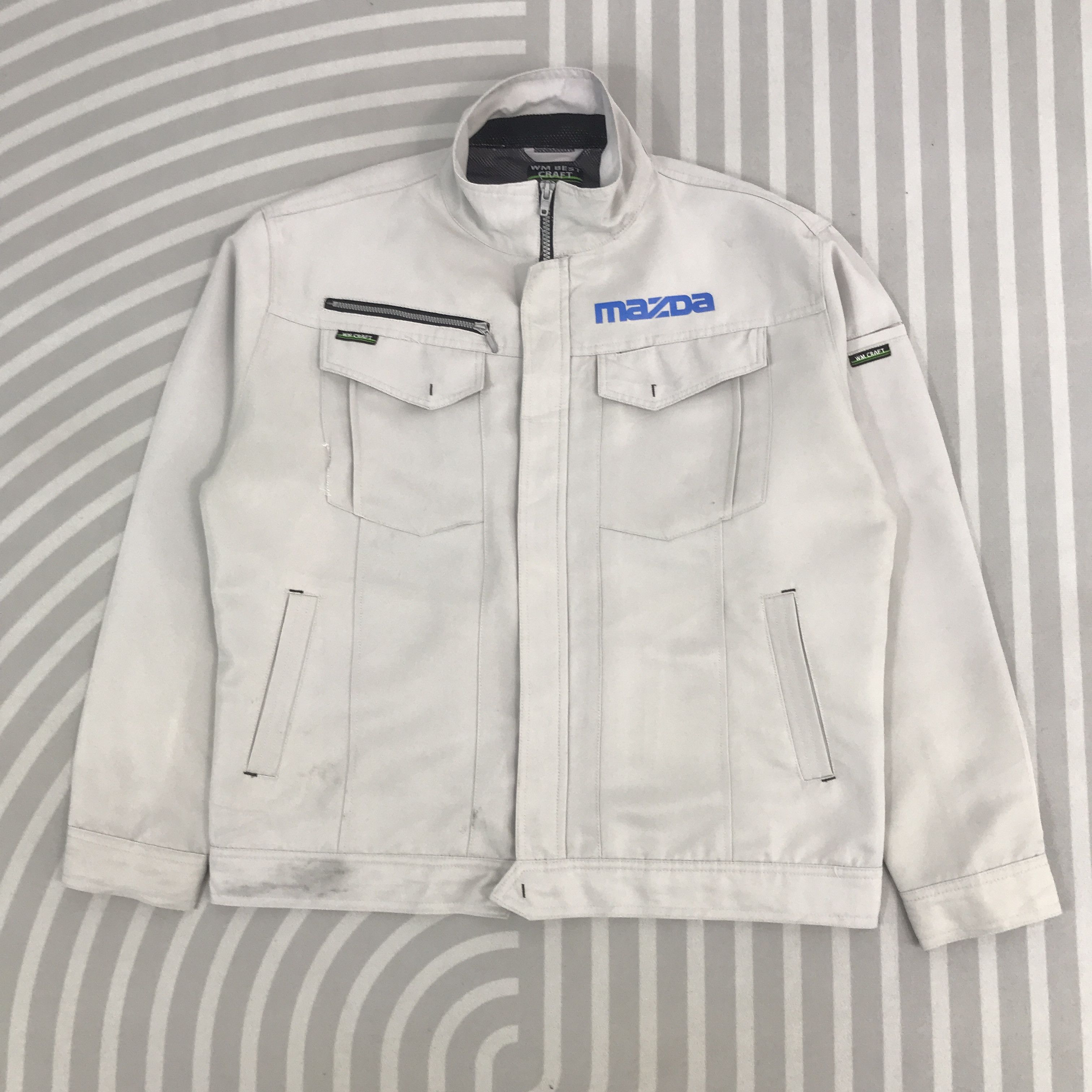 Japanese Brand × Vintage Vintage Mazda Racing Japan work uniform custom Jacket Size US L / EU 52-54 / 3 - 2 Thumbnail
