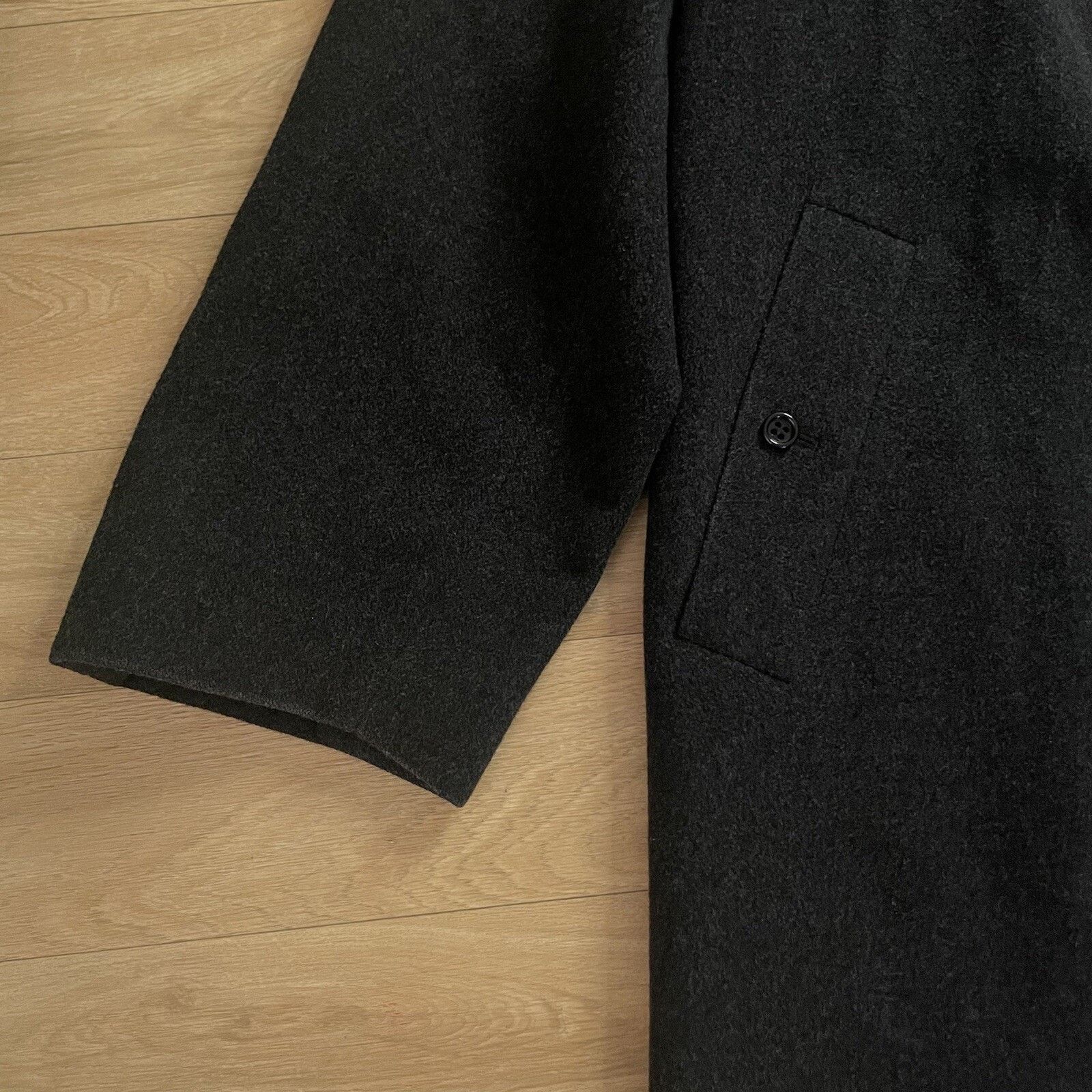 Burberry VINTAGE Burberry Trench Coat jacket CASHEMERE VIRGIN WOOL Size US L / EU 52-54 / 3 - 9 Thumbnail