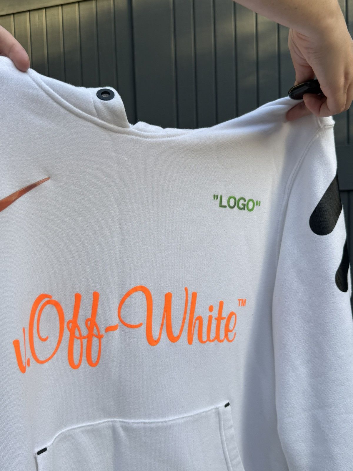 Nike × Off-White Off white logo Nike Size US L / EU 52-54 / 3 - 6 Thumbnail