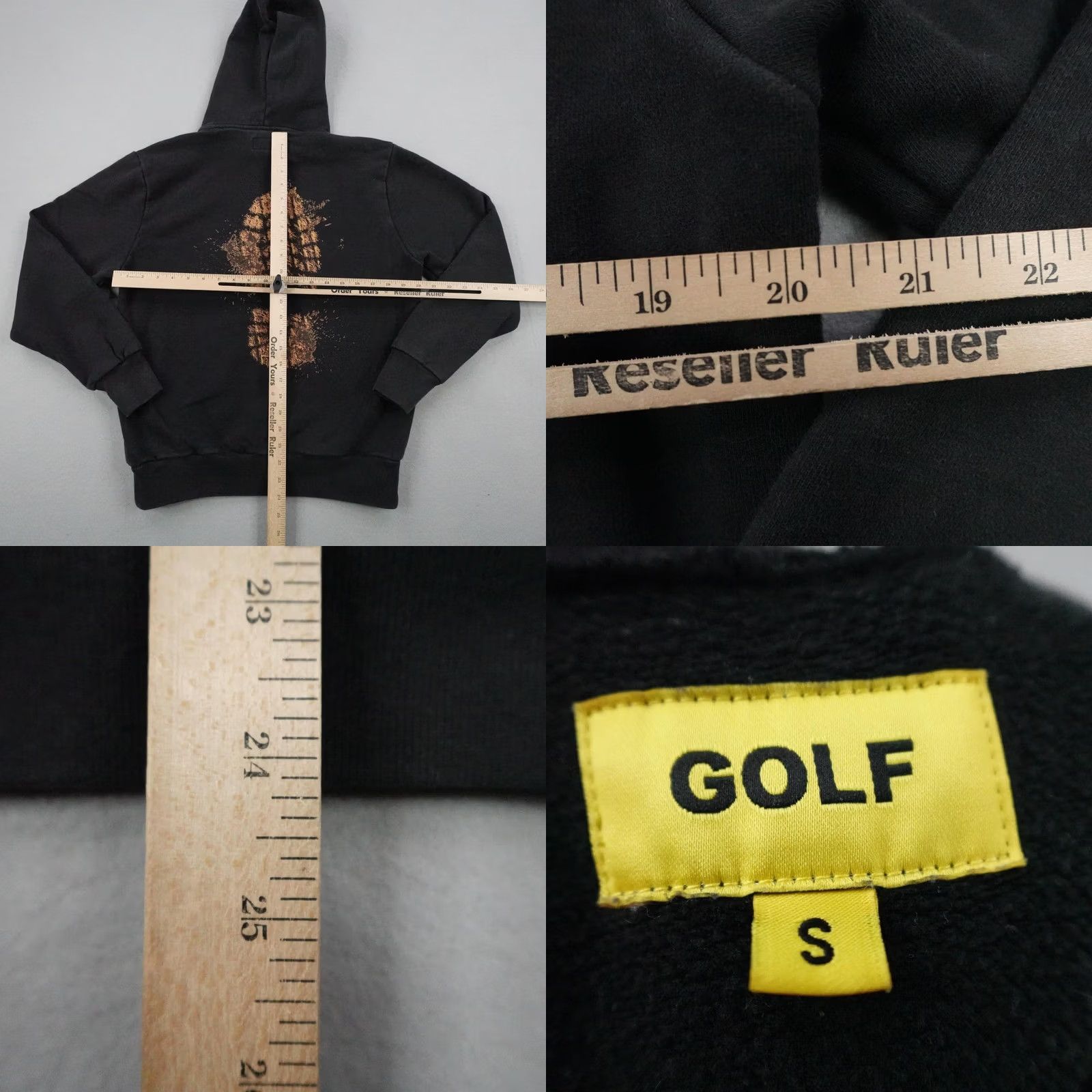 Golf Wang Golf Wang Hoodie Mens Small Black Dirt Pullover Sweatshirt Tyler The Creator Size US S / EU 44-46 / 1 - 8 Thumbnail