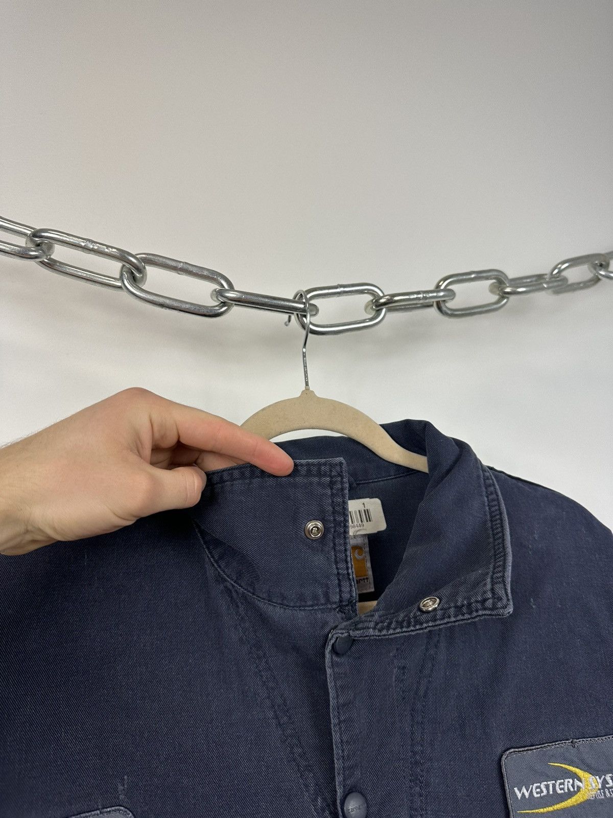 Carhartt Vintage 90s Carhartt Flame Resistant USA Cropped Work Jacket Size US M / EU 48-50 / 2 - 8 Thumbnail