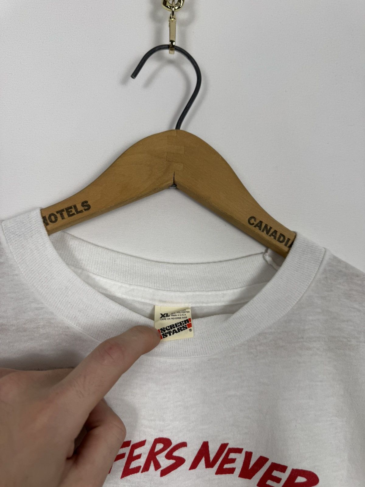 Vintage Vintage 80s Golf Funny Tee Size US L / EU 52-54 / 3 - 4 Thumbnail