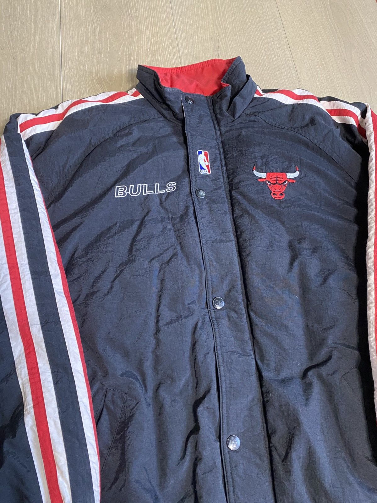 Starter Vintage 1990’s Starter Chicago Bulls Jacket Size US XL / EU 56 / 4 - 7 Thumbnail