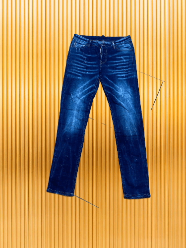 Dsquared2 DSQUARED2 Slim Fit Distressed Denim Pants Size US 32 / EU 48 - 1 Thumbnail