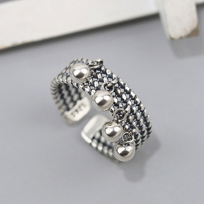 Jewelry Creative Beads Pendant Tassel Rings Size ONE SIZE - 3 Thumbnail