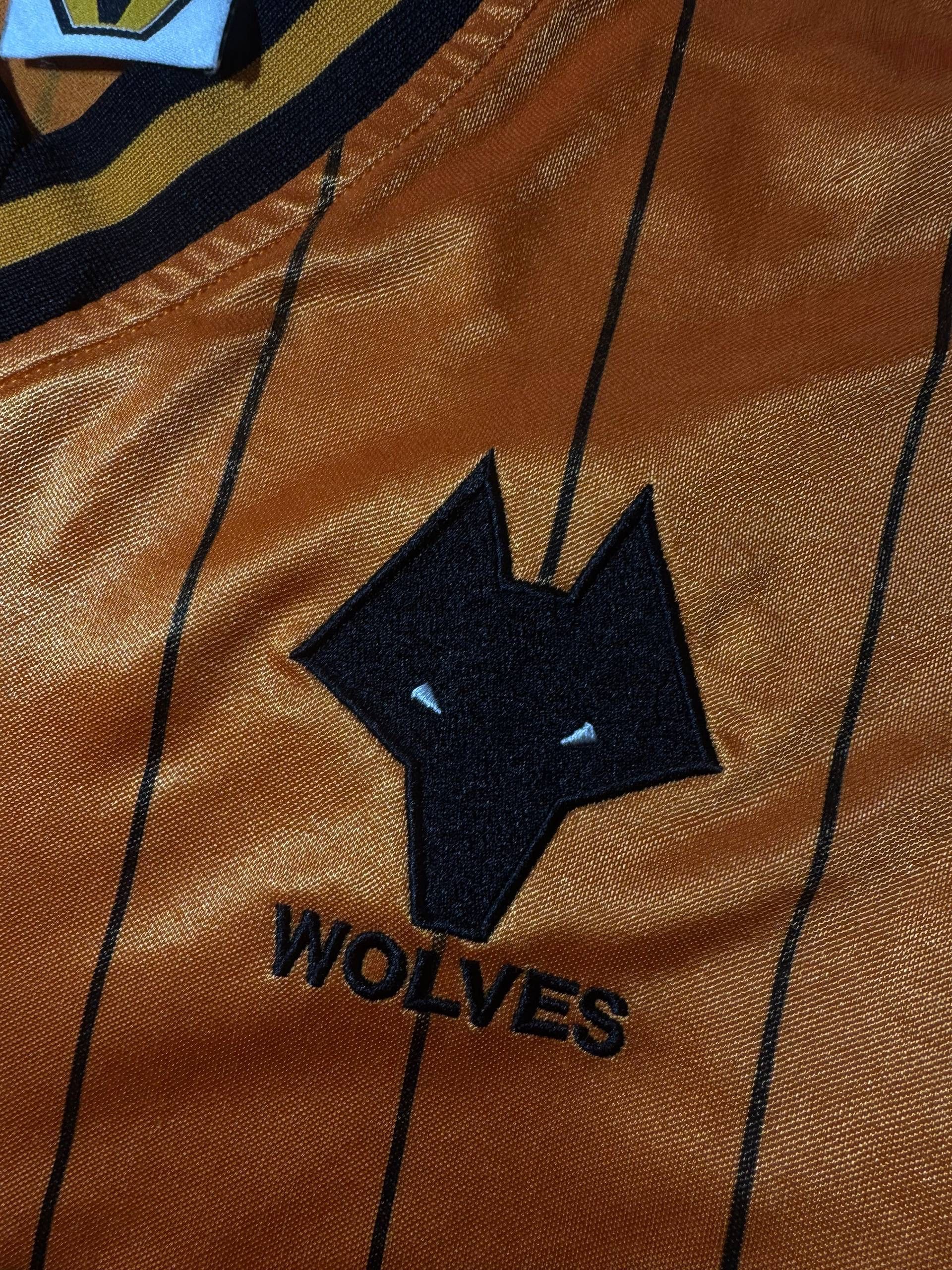 Vintage Retro Wolverhampton Wolves Score Draw Soccer Jerseys T-shirt Size US S / EU 44-46 / 1 - 4 Thumbnail