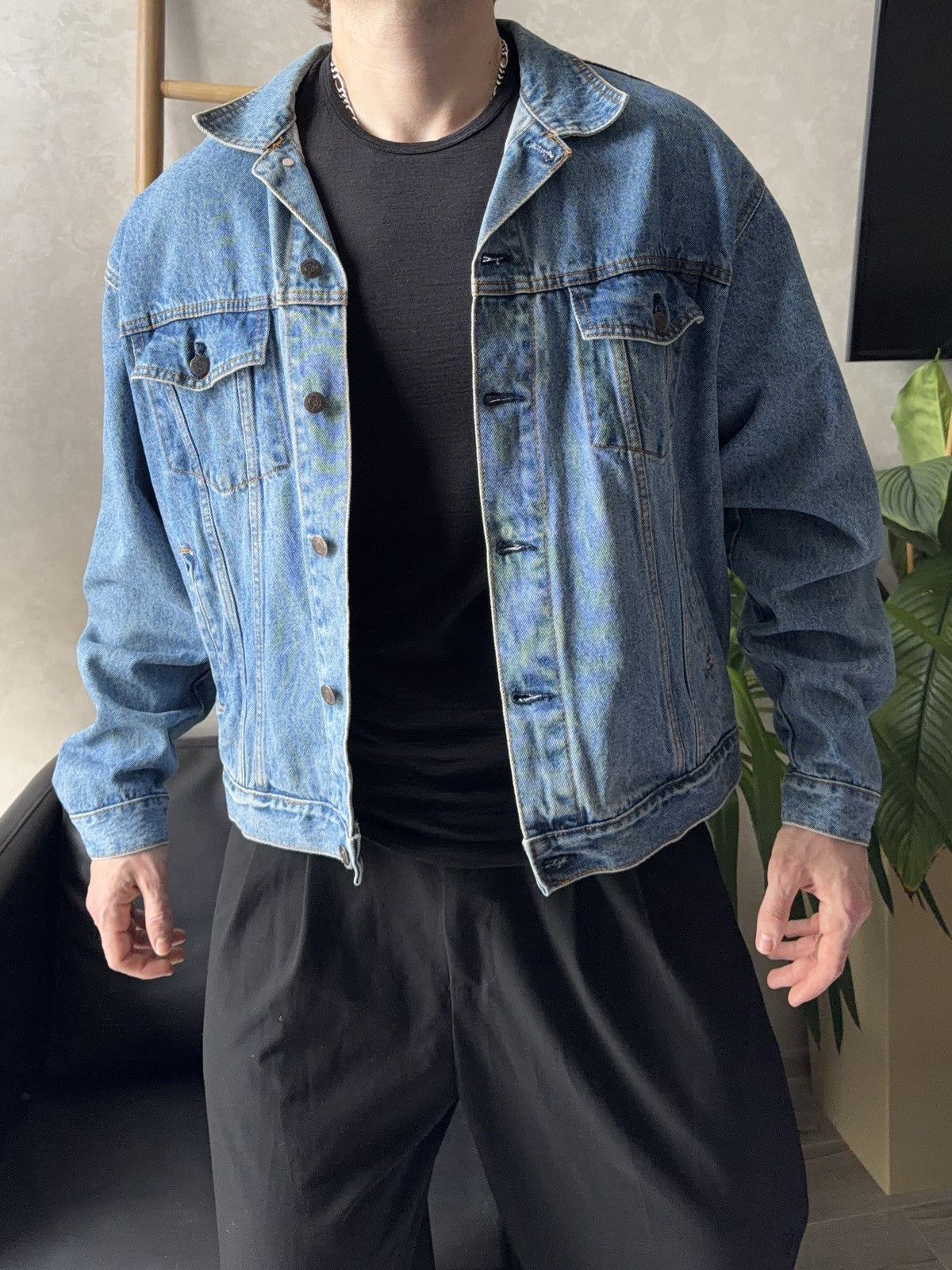 Hard Rock Cafe Hard Rock Cafe New York Vintage True Denim Blue Jeans Jacket Size US XL / EU 56 / 4 - 2 Thumbnail