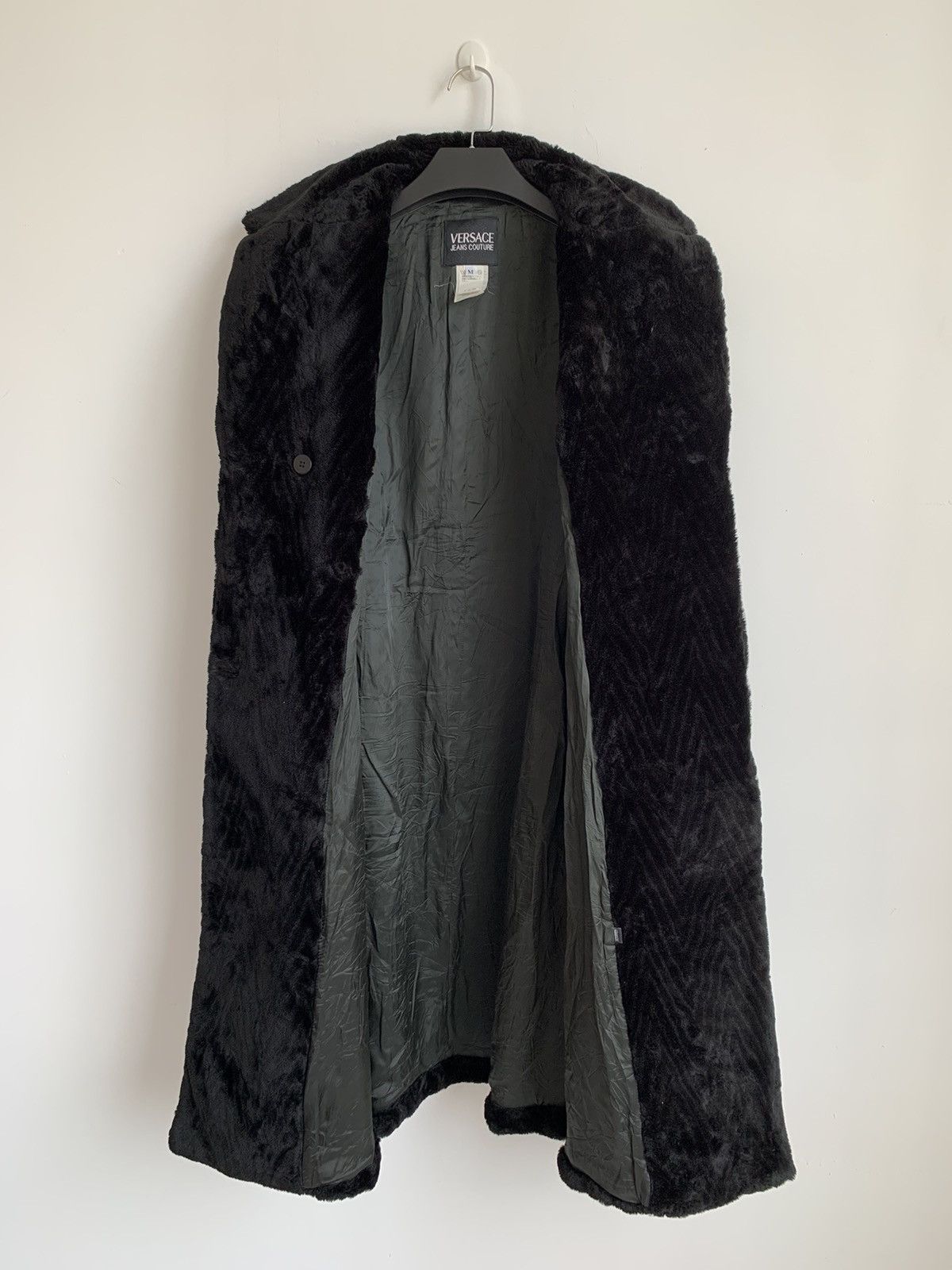 Versace Versace Velvet Heavy Long Jacket Size M / US 6-8 / IT 42-44 - 4 Thumbnail