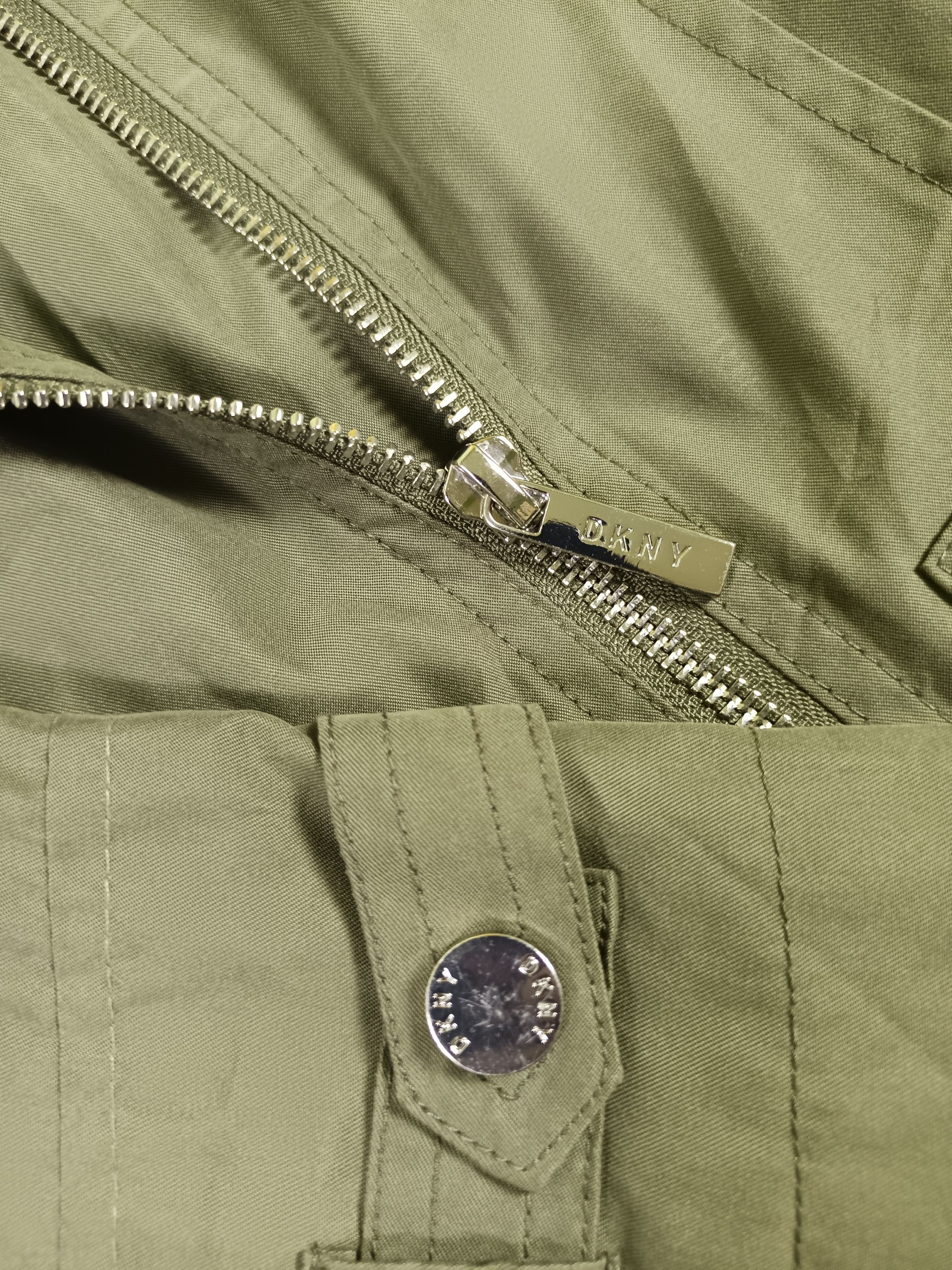 DKNY × Donna Karan Vintage DKNY Donna Karan Fish Tail Parka Jacket Size M / US 6-8 / IT 42-44 - 8 Thumbnail