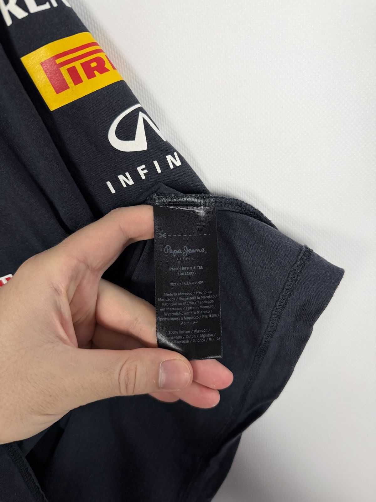 Formula 1 Pepe Jeans Red Bull T-Shirt Infinity Racing Formula 1 Size L Size US L / EU 52-54 / 3 - 11 Thumbnail