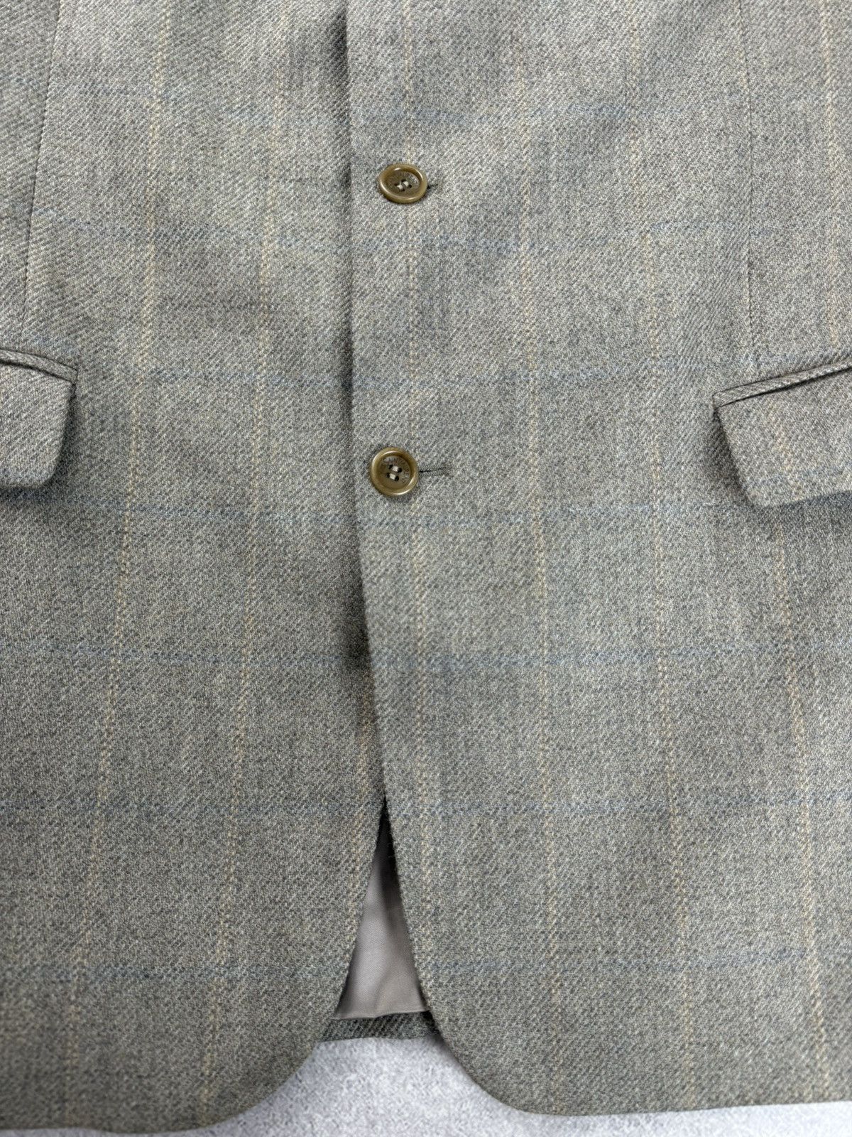 Yves Saint Laurent Vintage Yves Saint Laurent Wool Blazer Jacket Size 58 Size 48R - 4 Thumbnail
