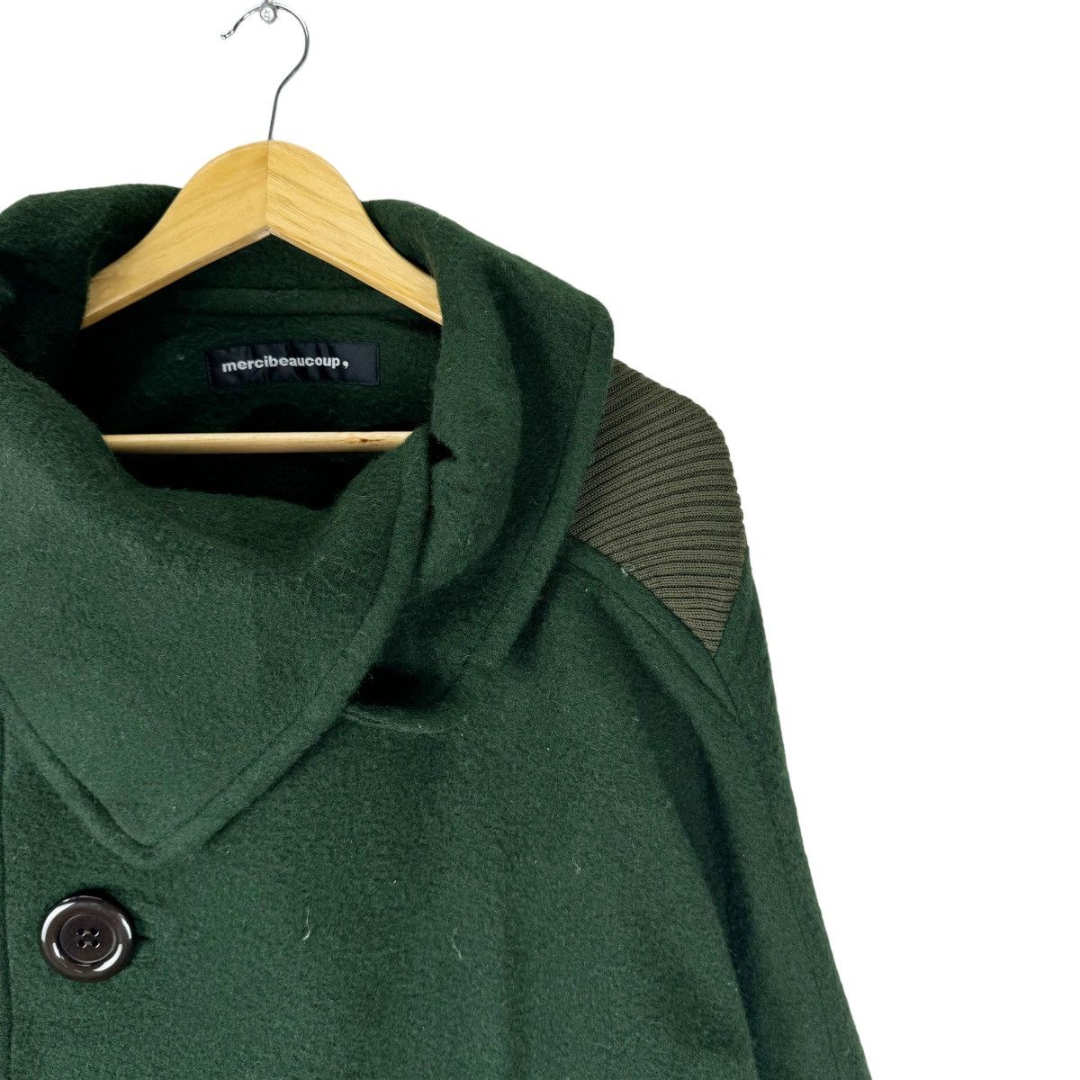 Issey Miyake ❄️MERCIBEAUCOUP ISSEY MIYAKE SHAWL COLLAR JACKET Size S / US 4 / IT 40 - 5 Thumbnail