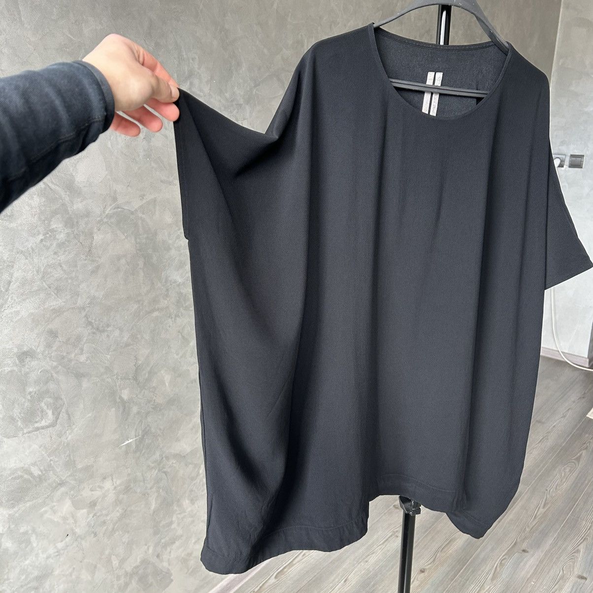 Rick Owens Rick Owens Performa FW20 Oversized Silk Blouse Size ONE SIZE - 6 Thumbnail