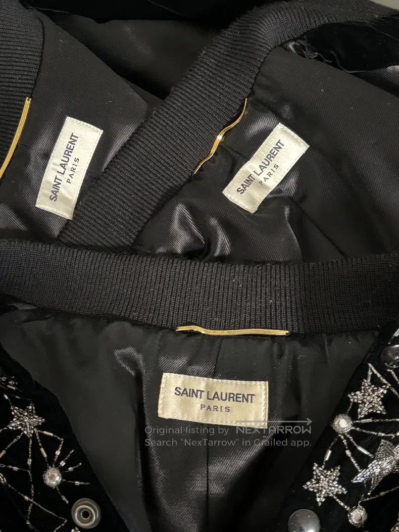 Saint Laurent Paris Saint Laurent Paris Studded Starry Jacket Size XXS / US 00 / IT 34 - 5 Thumbnail