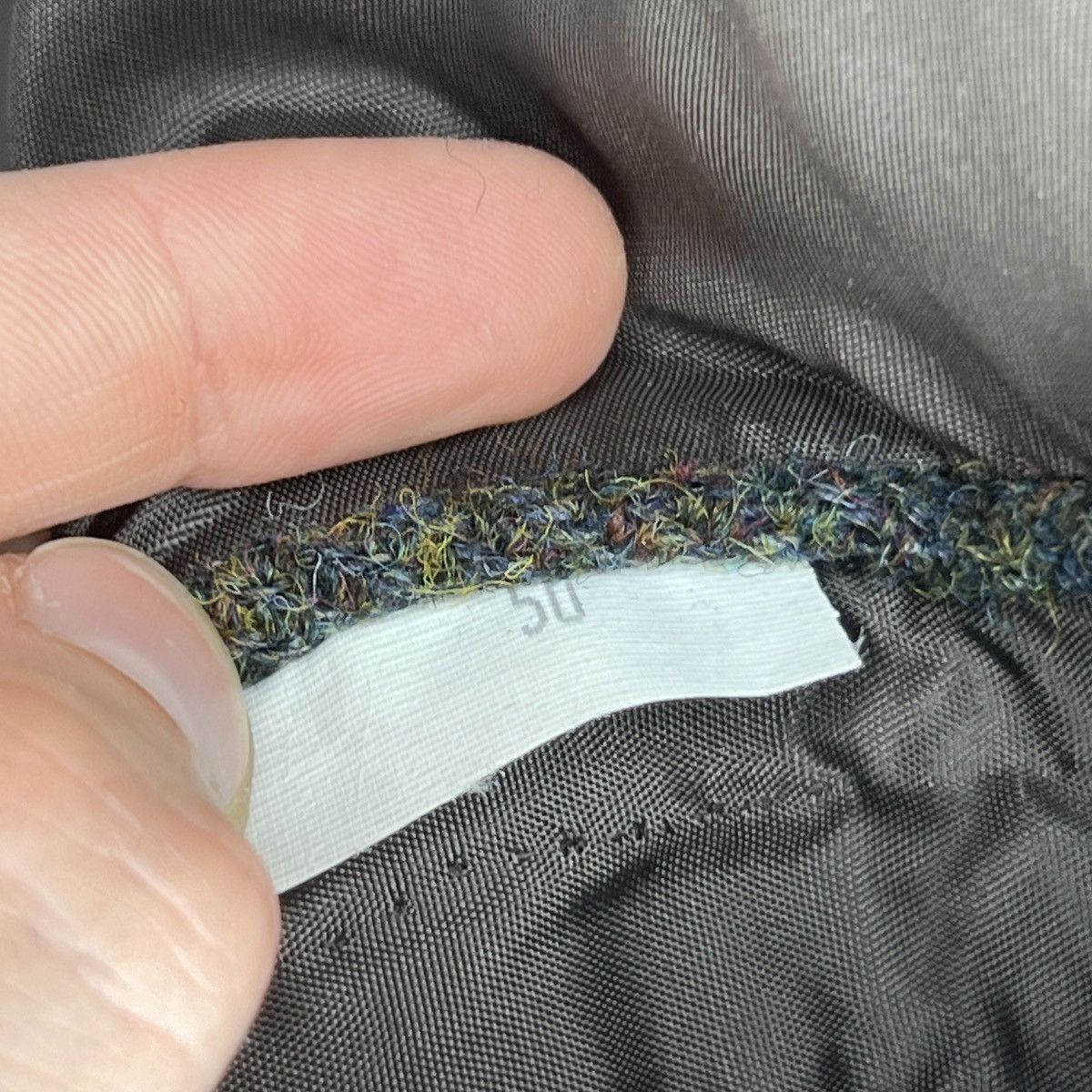 Harris Tweed Vtg Harris Tweed Dark Green Coat WOOL Jacket Blazer 42 R Size 42R - 8 Thumbnail