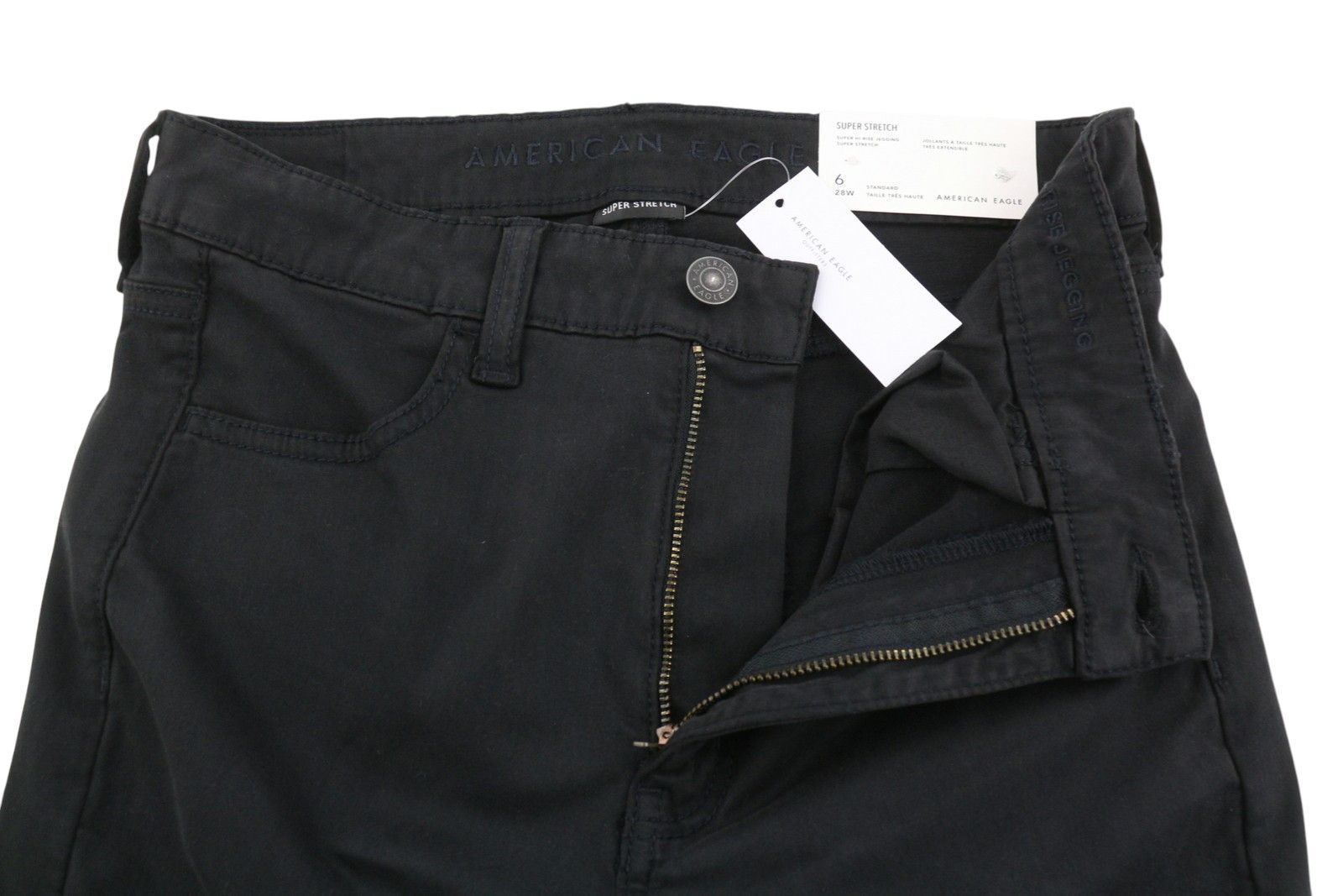 American Eagle Outfitters HI-RISE JEGGING W28 Stretch Pants 89001 Size 28" / US 6 / IT 42 - 5 Thumbnail