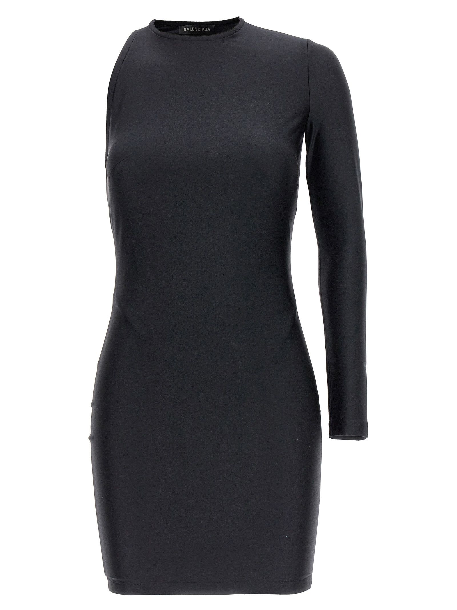 Balenciaga Cut-Out One Shoulder Dress Size 27" / US 4 / IT 40 - 1 Thumbnail