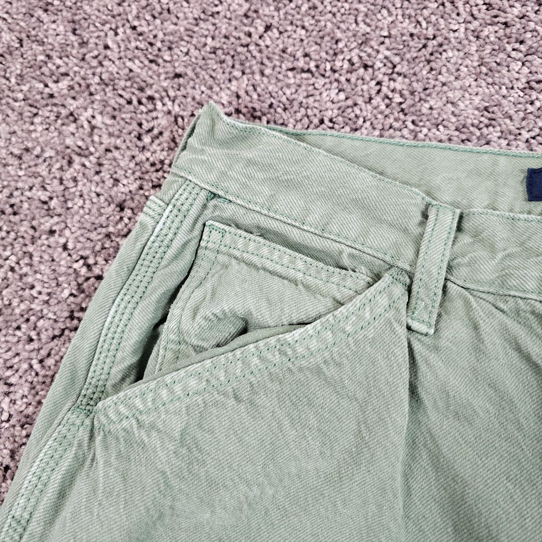 Vintage VINTAGE Aéropostale Jeans Mens 29x29 Light Wash Straight Denim 90s Casual Mens Size US 29 - 4 Thumbnail