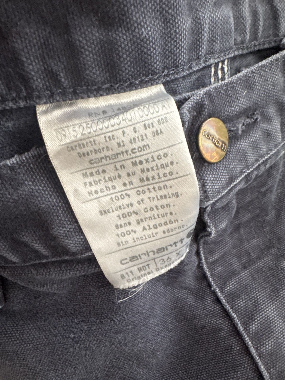 Carhartt Vintage Carhartt Carpenter Pants Size US 36 / EU 52 - 2 Thumbnail