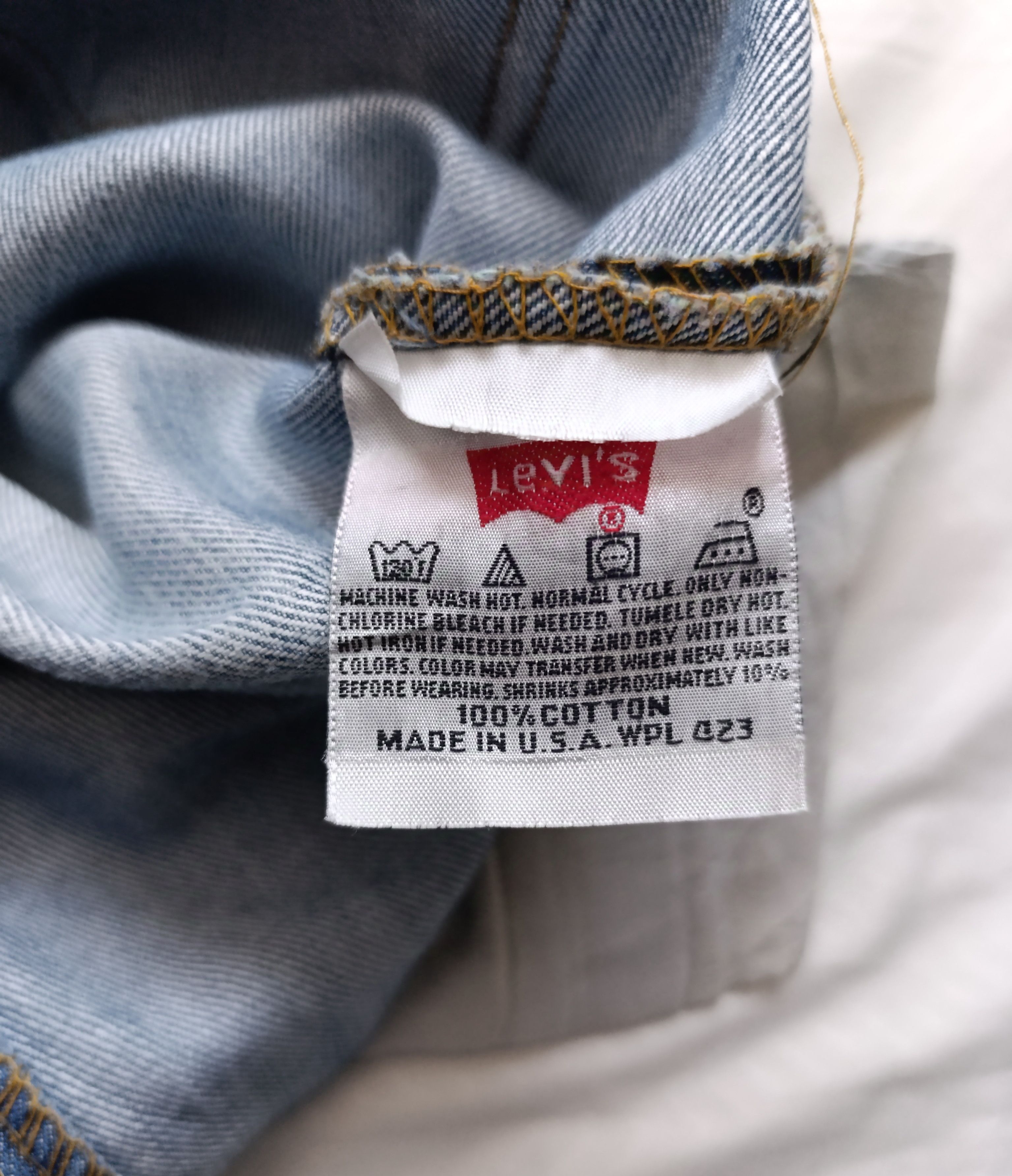 Levi's LEVI'S 501XX 34X34 vintage jeans 1993 Size US 32 / EU 48 - 2 Thumbnail
