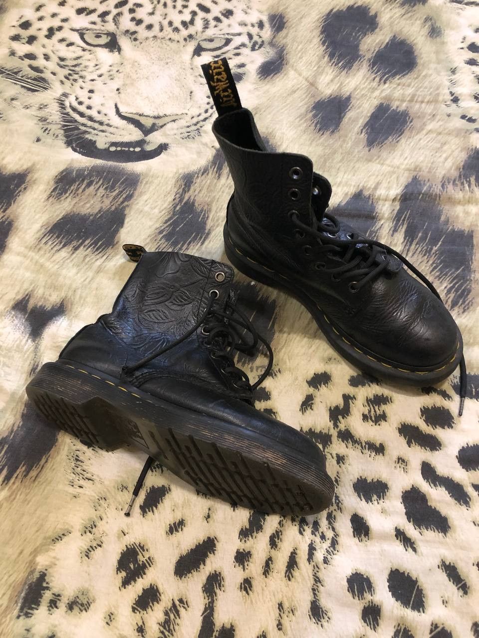 Dr. Martens Smooth Leather Combat Boots