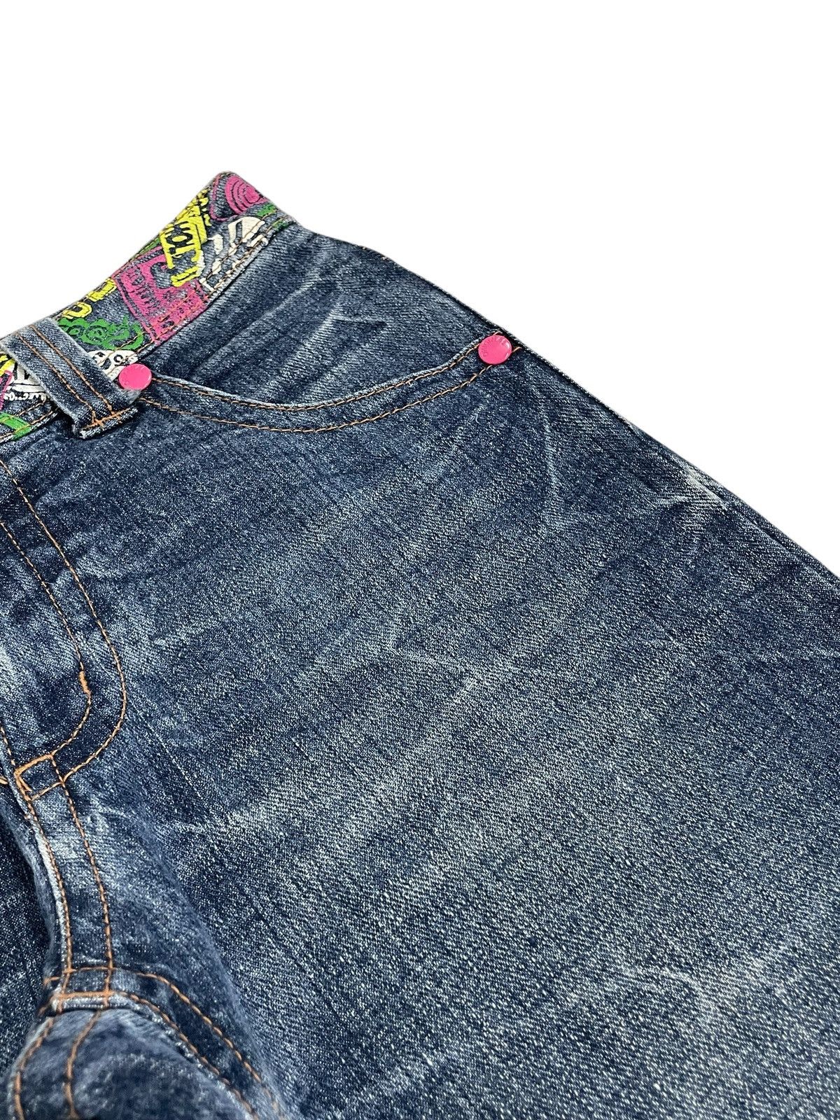 20471120 × Japanese Brand Petit Berry Graffiti Honeycomb Mark Art Clone Devgru Style Size US 28 / EU 44 - 10 Thumbnail