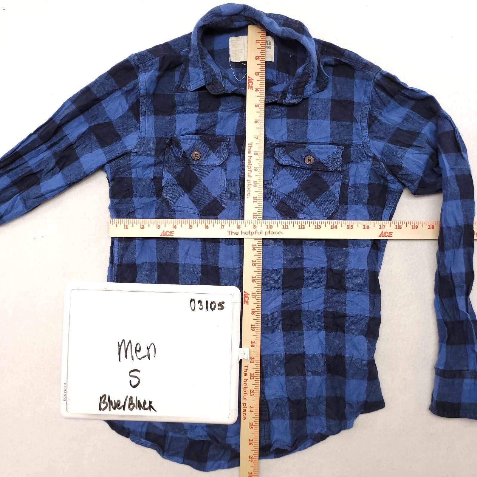 Urban Pipeline Urban Pipeline Buffalo Check Flannel Shirt Mens Size S Blue Size US S / EU 44-46 / 1 - 6 Thumbnail